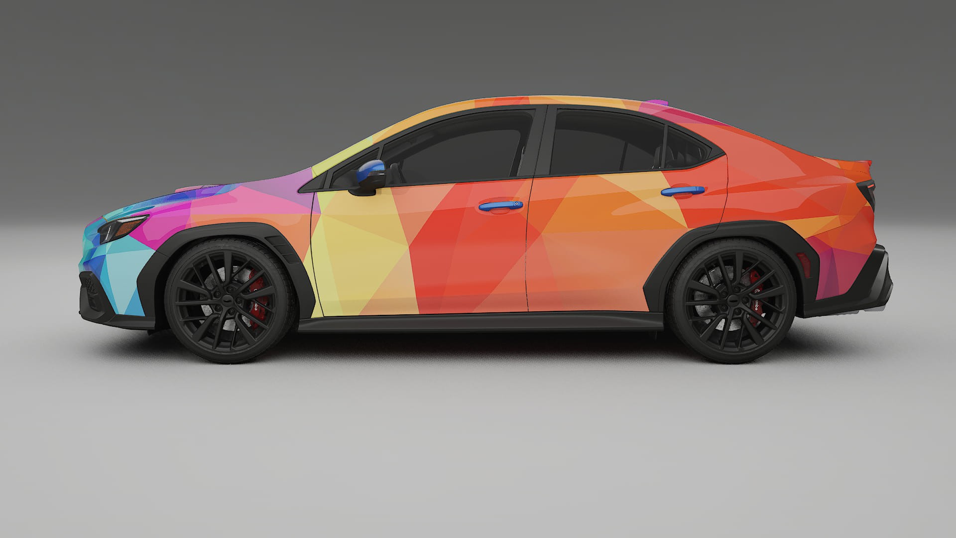 Subaru WRX VB VECTOR VIBE – Kit Wrap PPF Personalizat din Folie de Poliuretan Imprimabilă