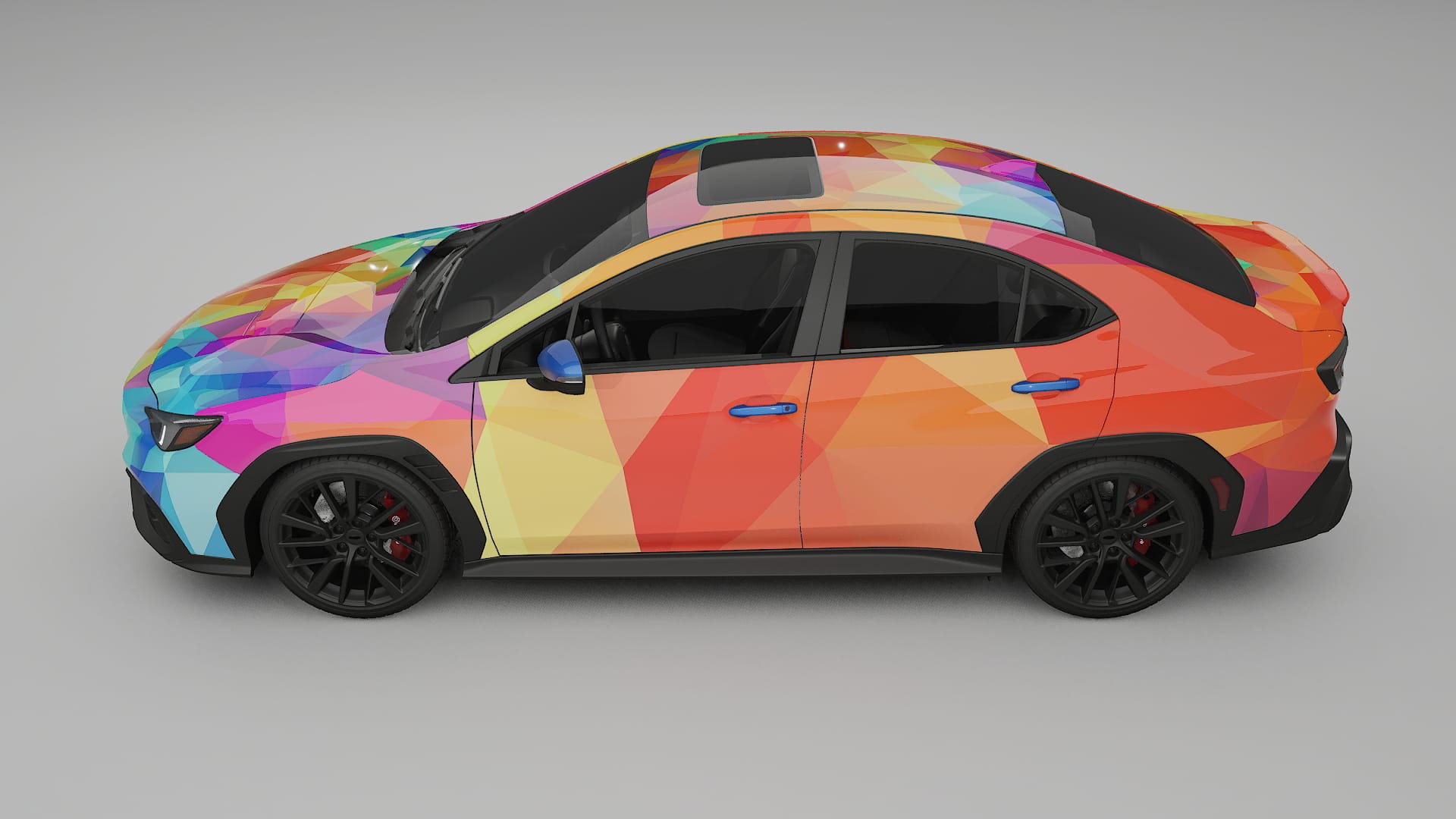Subaru WRX VB VECTOR VIBE – Kit Wrap PPF Personalizat din Folie de Poliuretan Imprimabilă