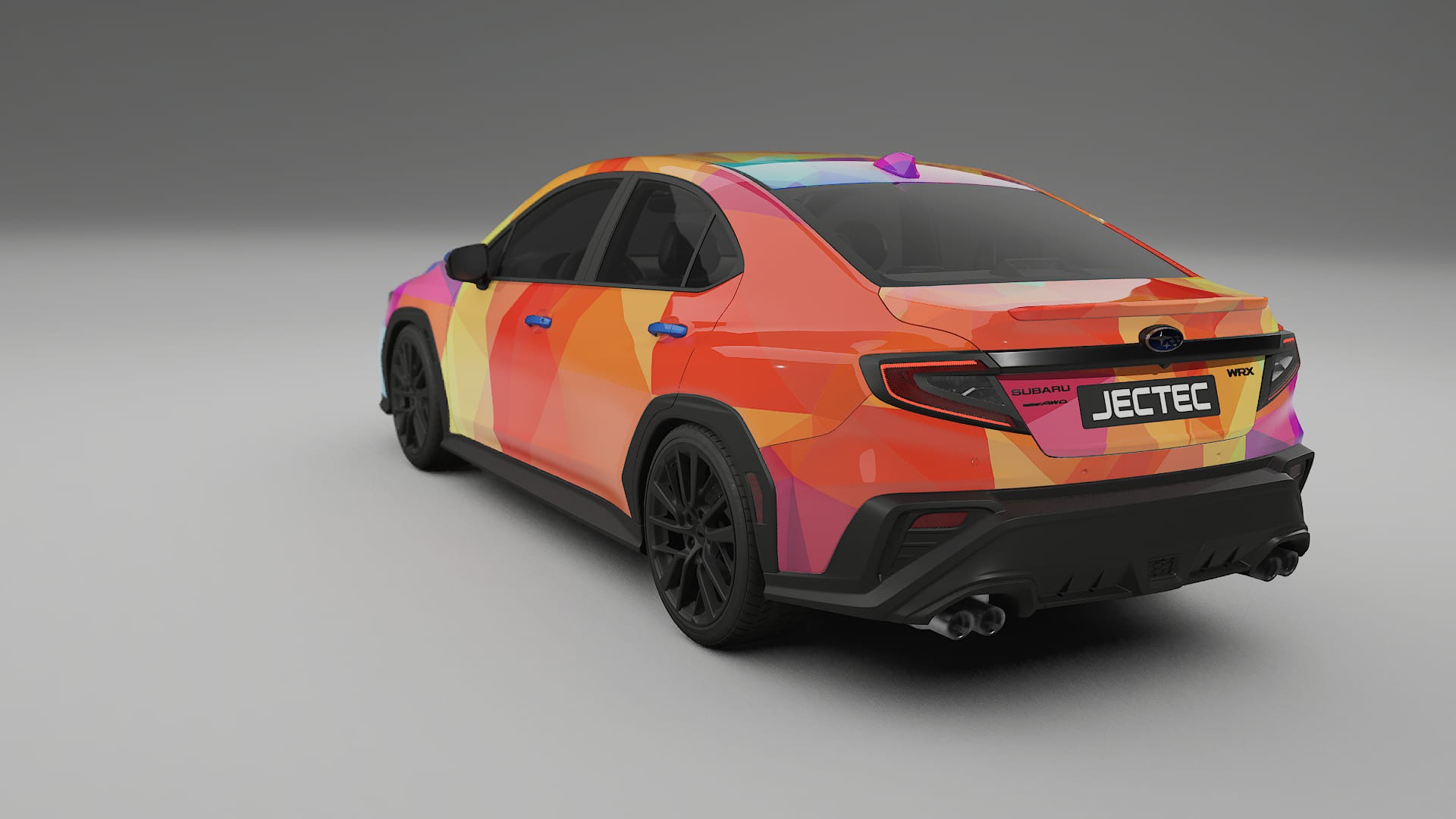 Subaru WRX VB VECTOR VIBE – Kit Wrap PPF Personalizat din Folie de Poliuretan Imprimabilă
