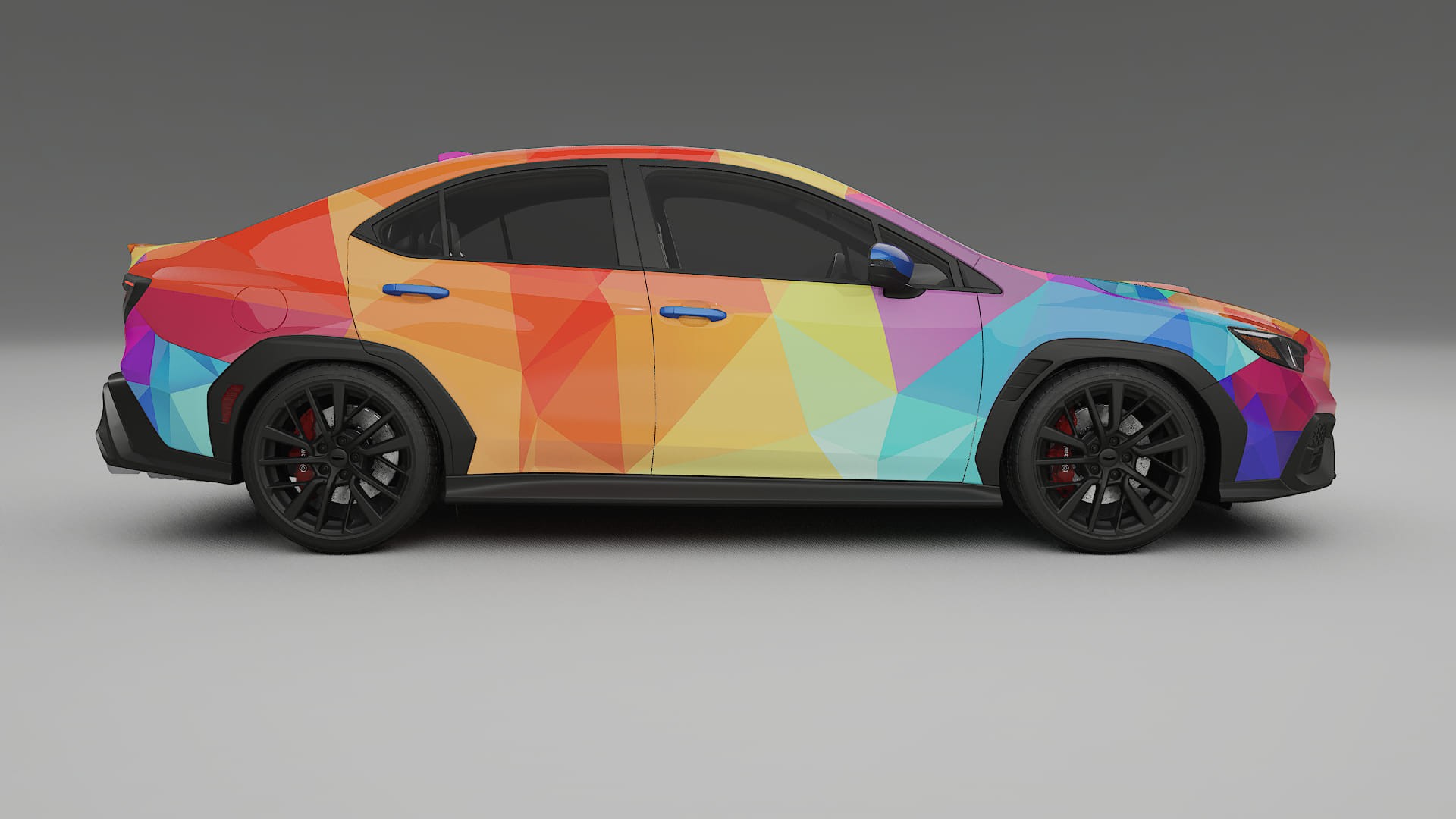 Subaru WRX VB VECTOR VIBE – Kit Wrap PPF Personalizat din Folie de Poliuretan Imprimabilă
