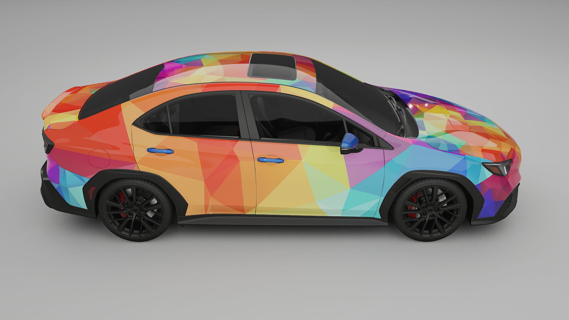 Subaru WRX VB VECTOR VIBE – Kit Wrap PPF Personalizat din Folie de Poliuretan Imprimabilă