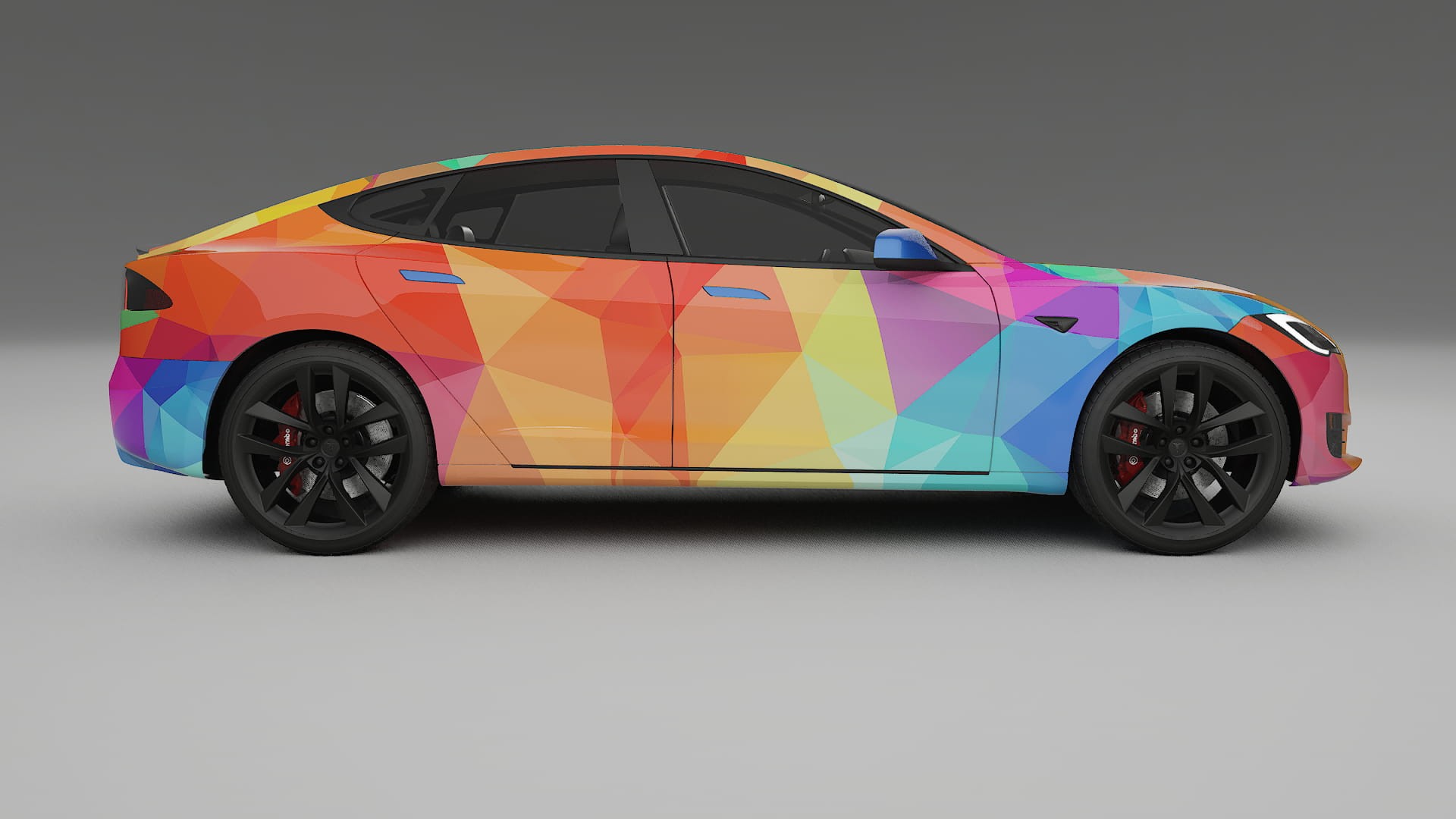 Tesla Model-S Refresh VECTOR VIBE – Kit Wrap PPF Personalizat din Folie de Poliuretan Imprimabilă
