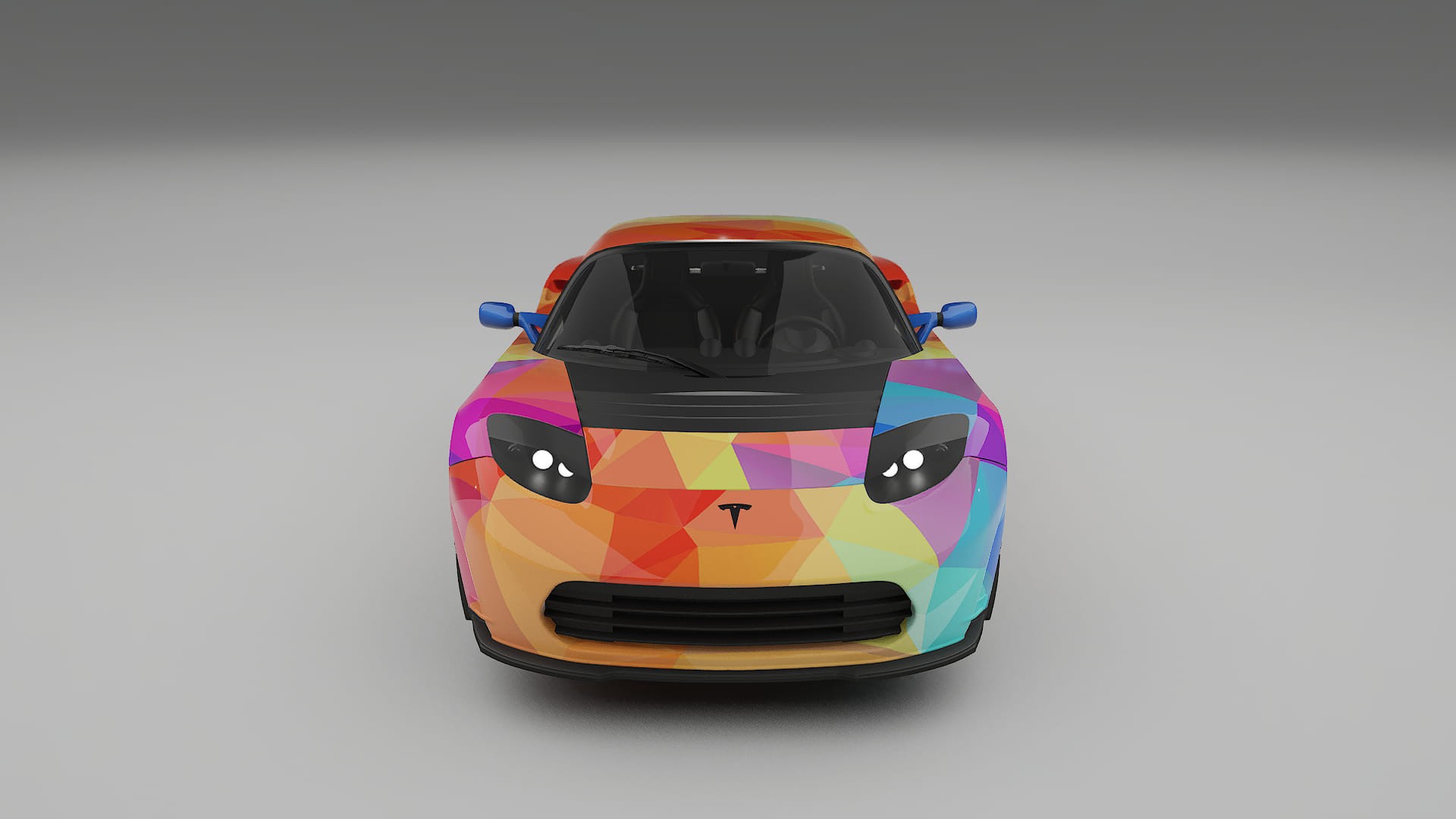 Tesla Roadster 2.5 VECTOR VIBE – Kit Wrap PPF Personalizat din Folie de Poliuretan Imprimabilă