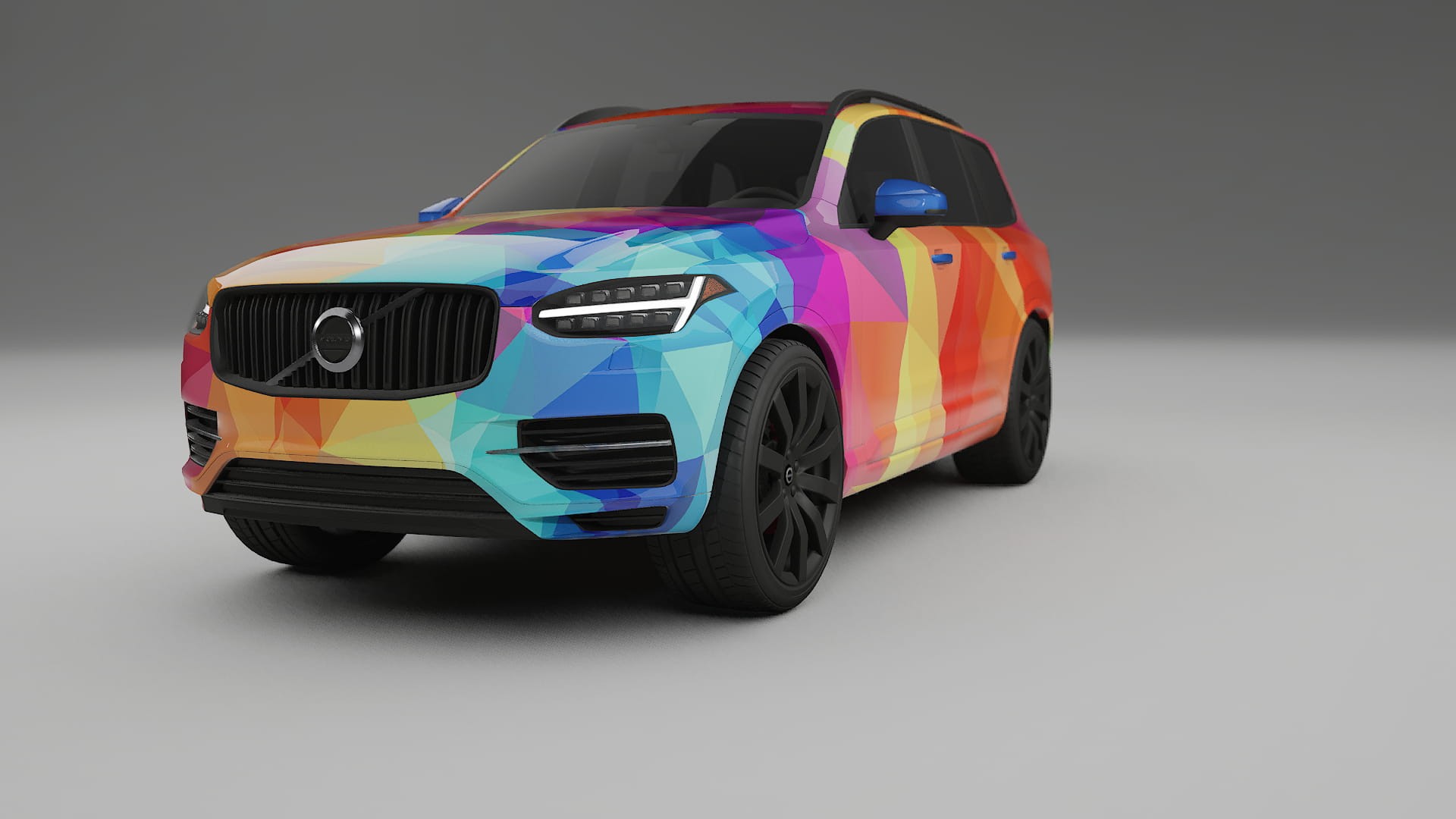 Volvo XC90 SPA VECTOR VIBE – Kit Wrap PPF Personalizat din Folie de Poliuretan Imprimabilă