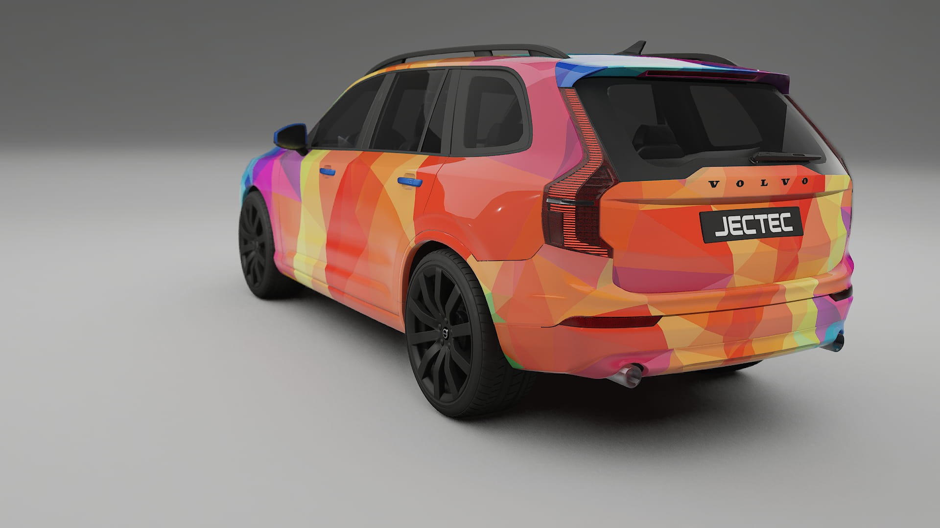 Volvo XC90 SPA VECTOR VIBE – Kit Wrap PPF Personalizat din Folie de Poliuretan Imprimabilă