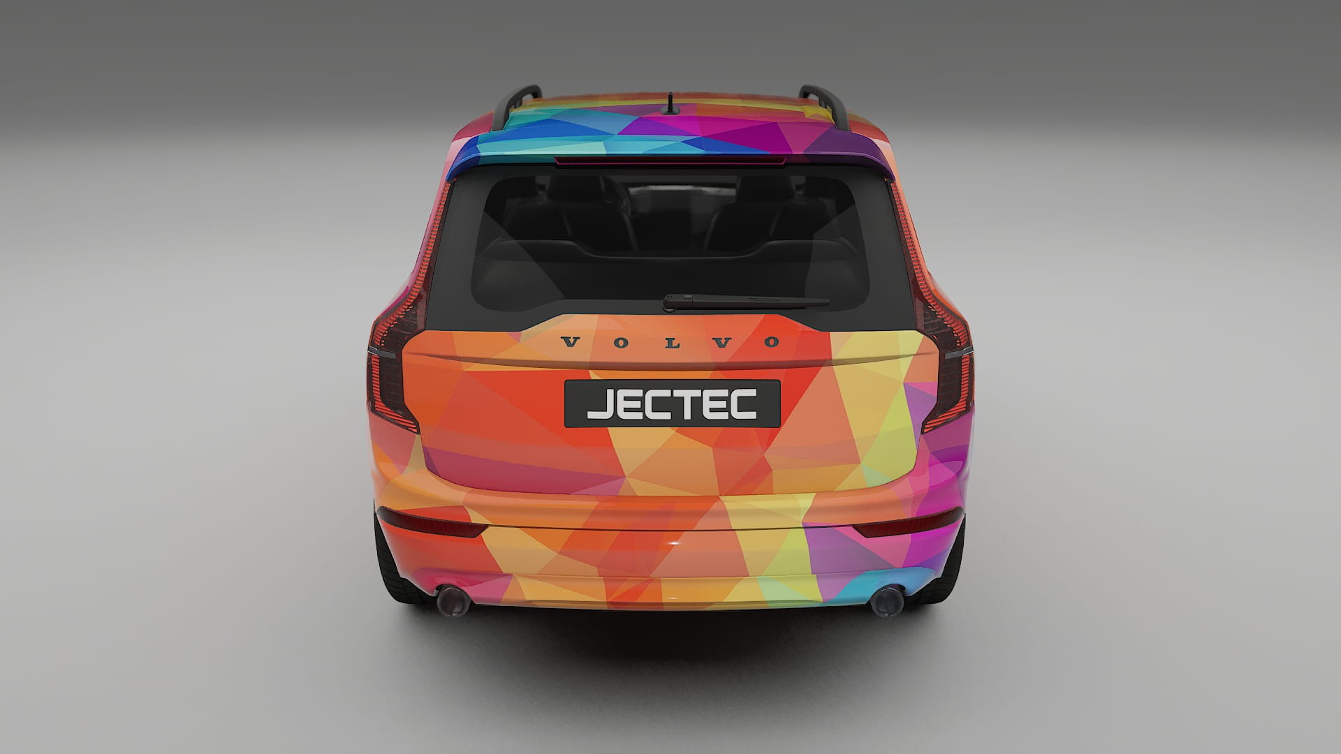 Volvo XC90 SPA VECTOR VIBE – Kit Wrap PPF Personalizat din Folie de Poliuretan Imprimabilă