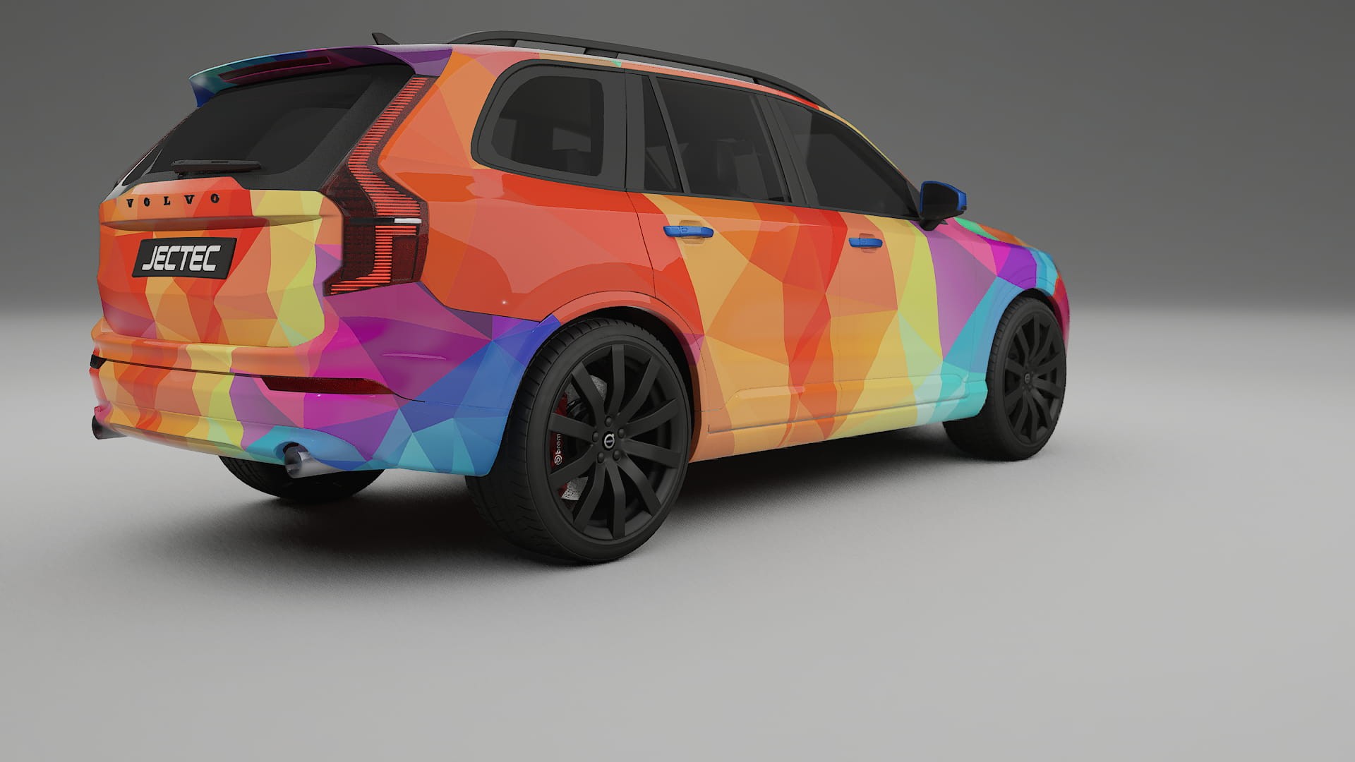 Volvo XC90 SPA VECTOR VIBE – Kit Wrap PPF Personalizat din Folie de Poliuretan Imprimabilă