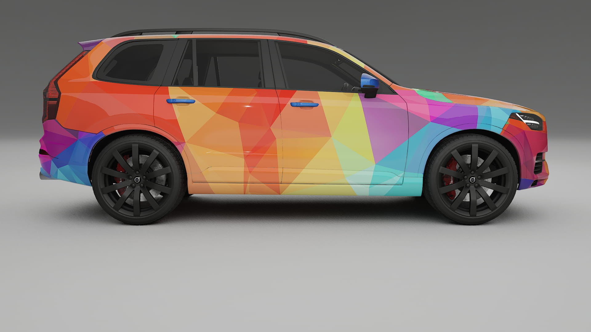 Volvo XC90 SPA VECTOR VIBE – Kit Wrap PPF Personalizat din Folie de Poliuretan Imprimabilă