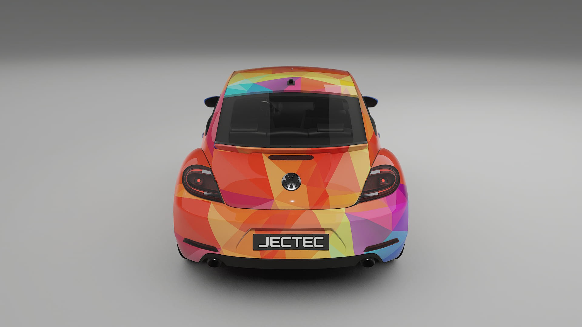 VW Beetle A5 prefacelift pre-LCI VECTOR VIBE – Kit Wrap PPF Personalizat din Folie de Poliuretan Imprimabilă