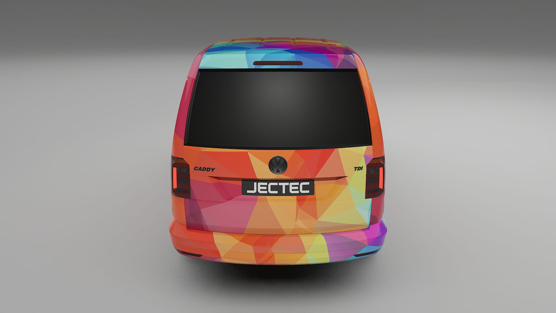 VW Caddy Maxi SB VECTOR VIBE – Kit Wrap PPF Personalizat din Folie de Poliuretan Imprimabilă