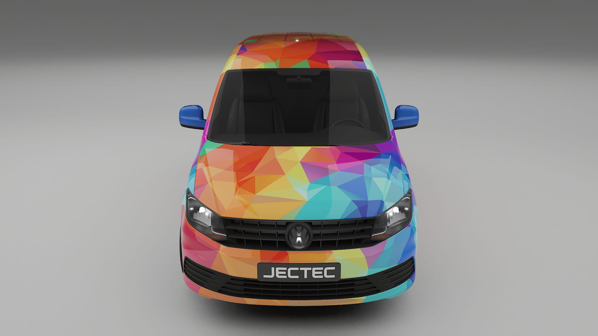 VW Caddy Maxi SB VECTOR VIBE – Kit Wrap PPF Personalizat din Folie de Poliuretan Imprimabilă