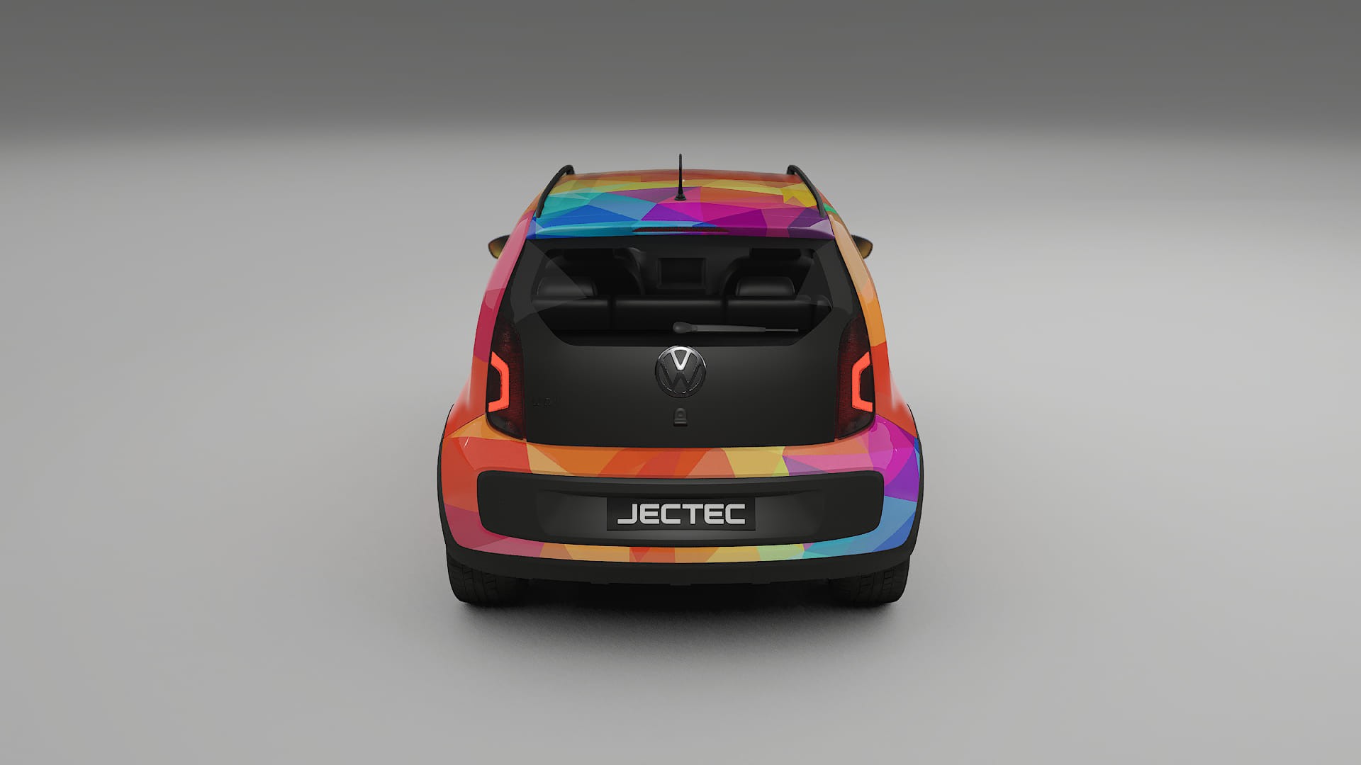 VW Cross Up VECTOR VIBE – Kit Wrap PPF Personalizat din Folie de Poliuretan Imprimabilă