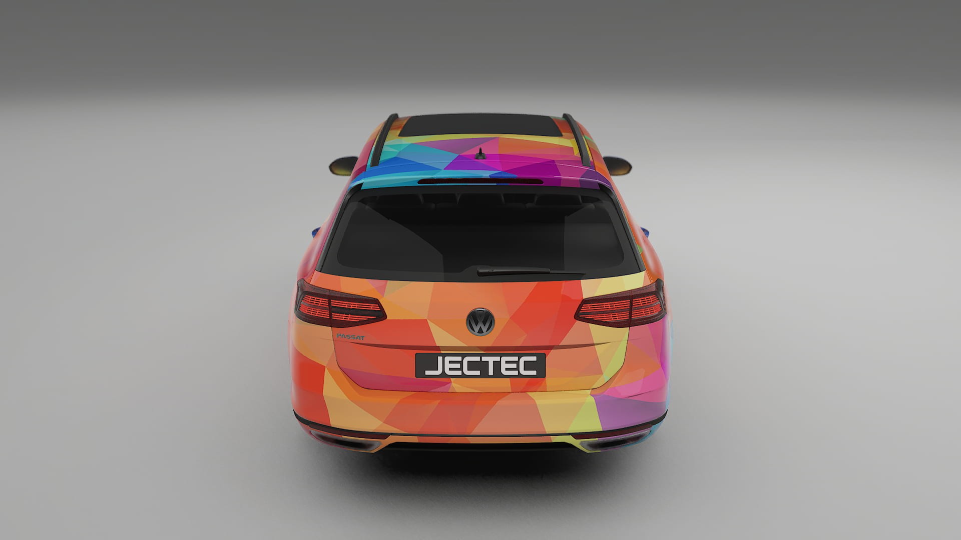 VW Passat VariantR B8 VECTOR VIBE – Kit Wrap PPF Personalizat din Folie de Poliuretan Imprimabilă