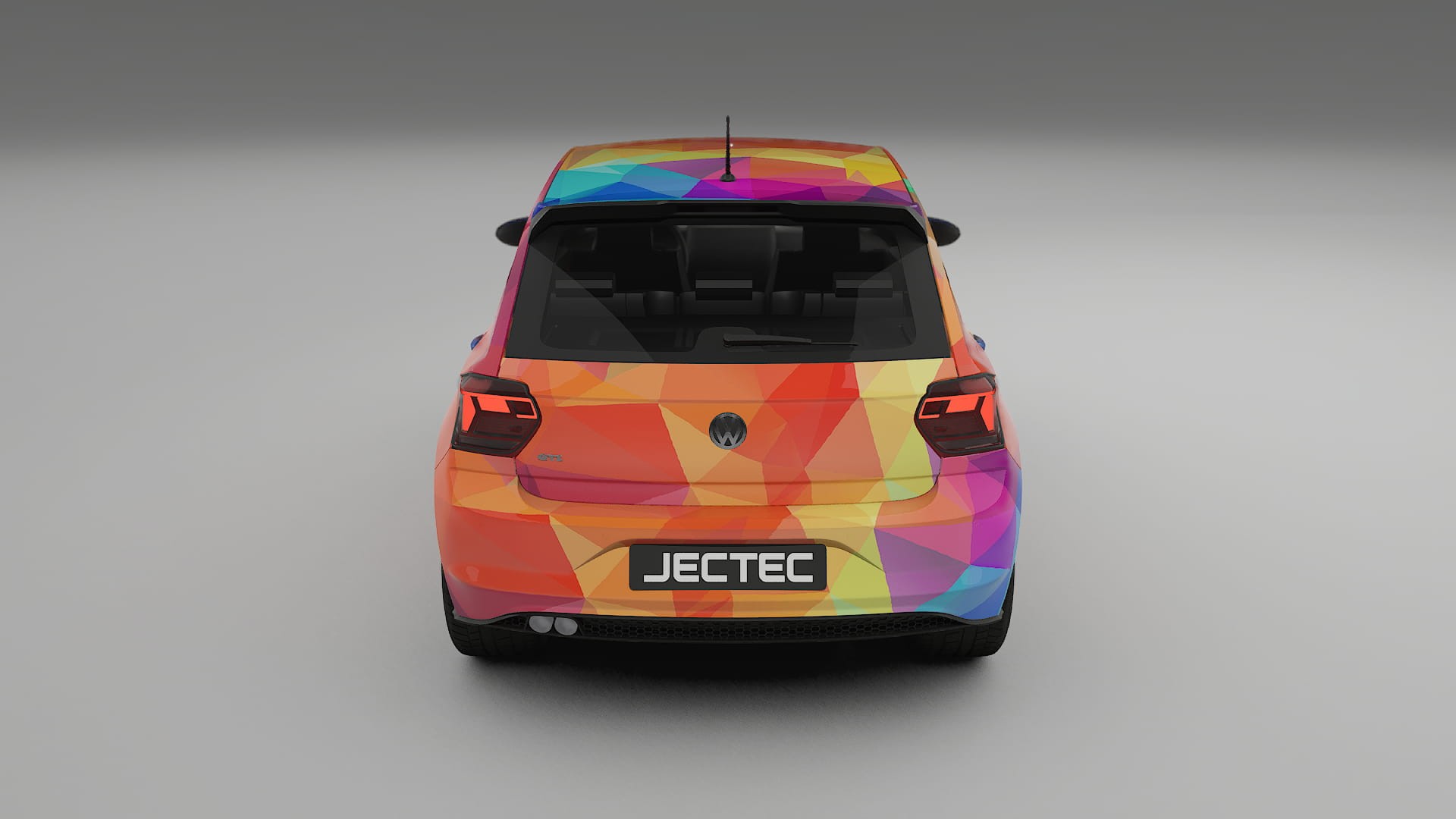 VW Polo GTI VI VECTOR VIBE – Kit Wrap PPF Personalizat din Folie de Poliuretan Imprimabilă