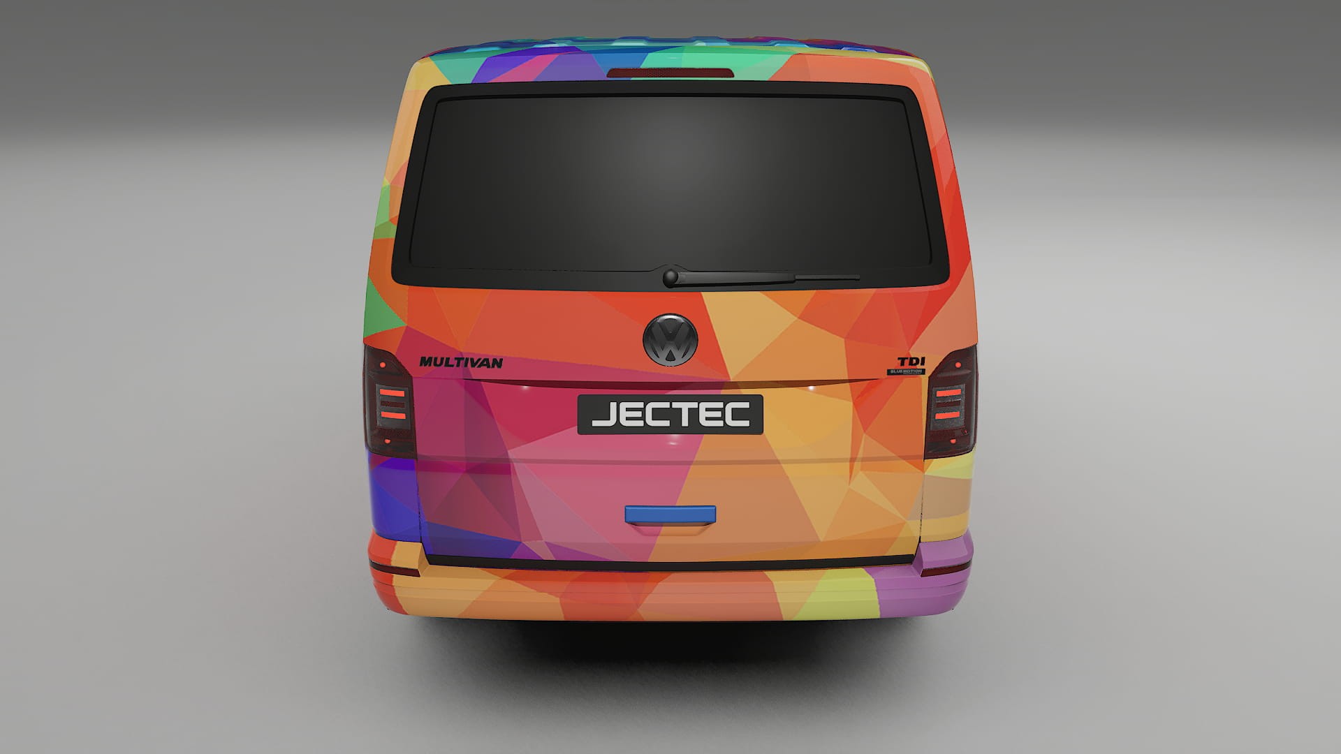 VW Transporter T6 Multivan VECTOR VIBE – Kit Wrap PPF Personalizat din Folie de Poliuretan Imprimabilă
