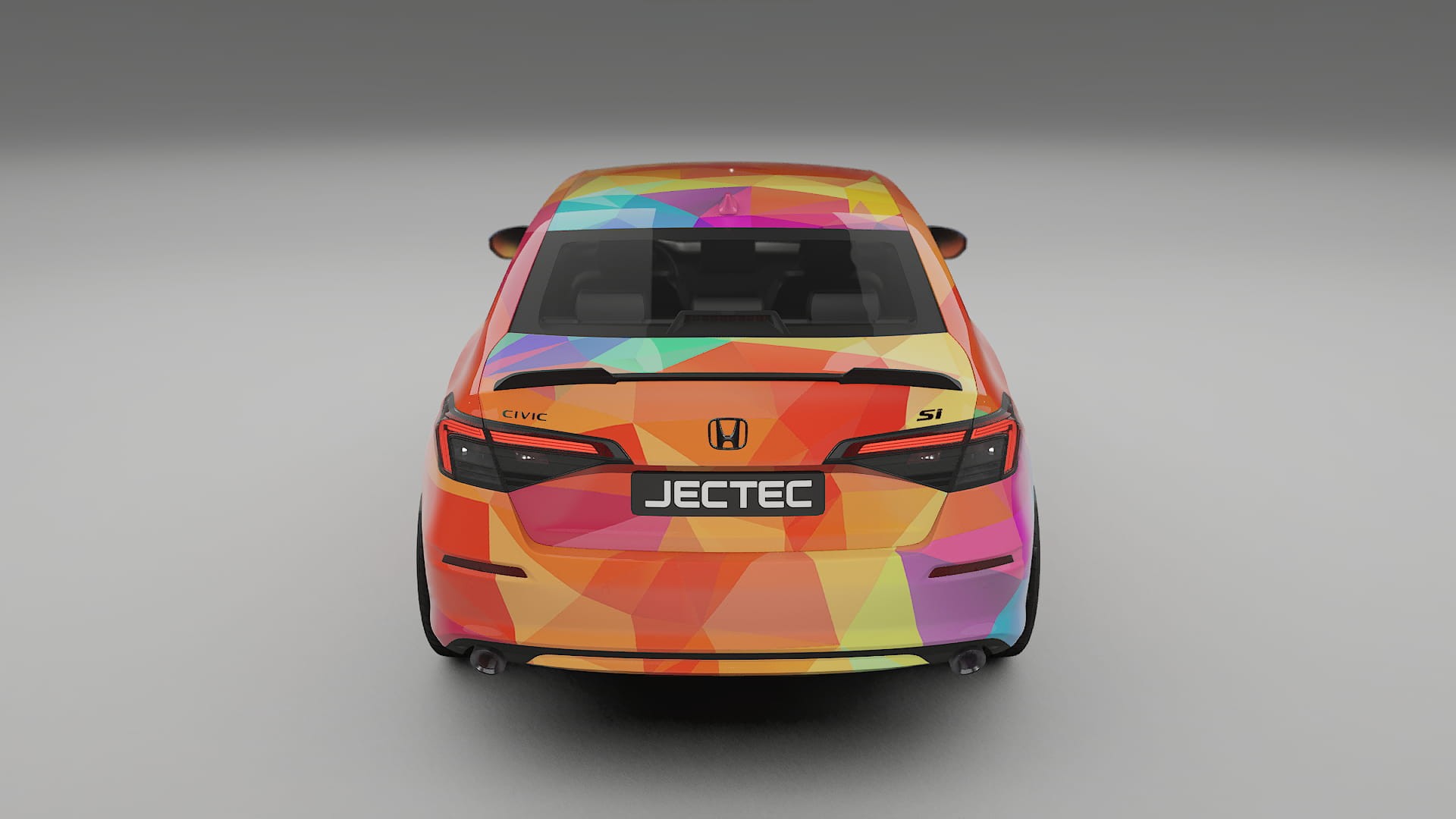 Honda Civic Si VECTOR VIBE – Kit Wrap PPF Personalizat din Folie de Poliuretan Imprimabilă