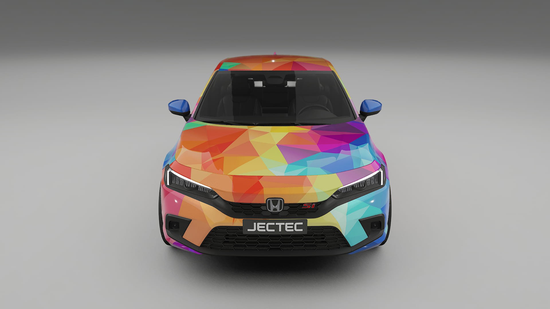 Honda Civic Si VECTOR VIBE – Kit Wrap PPF Personalizat din Folie de Poliuretan Imprimabilă