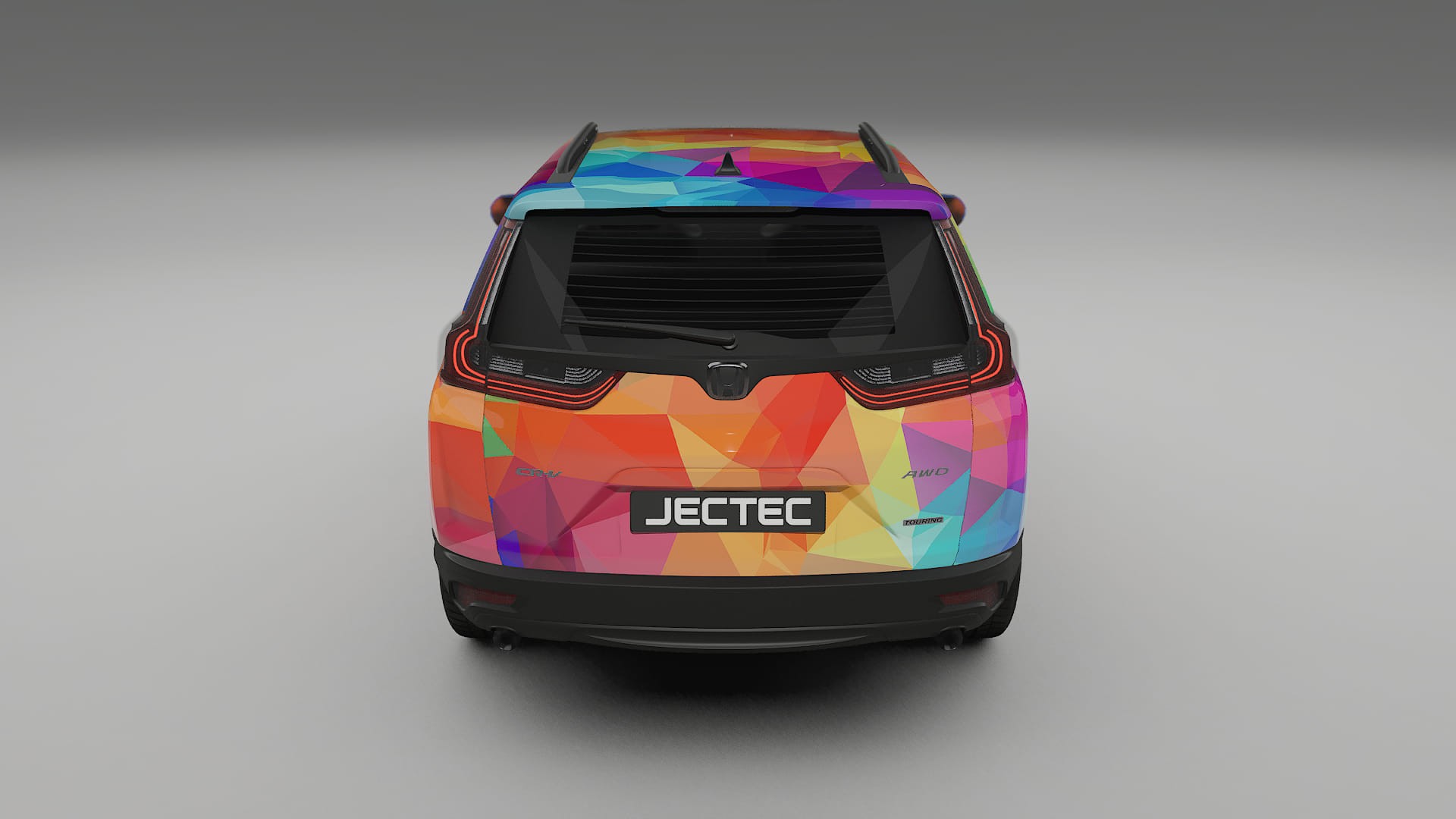 Honda CRV Touring prefacelift pre-LCI VECTOR VIBE – Kit Wrap PPF Personalizat din Folie de Poliuretan Imprimabilă