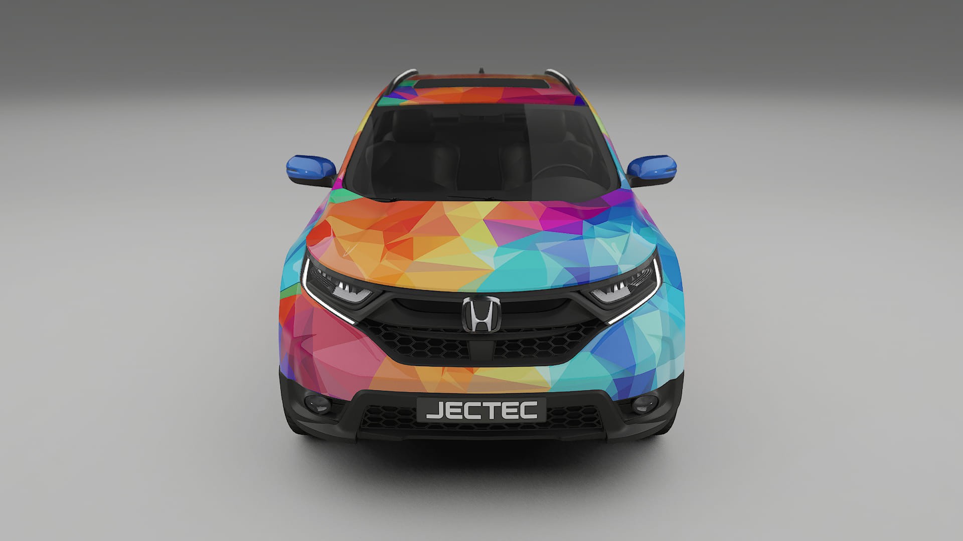 Honda CRV Touring prefacelift pre-LCI VECTOR VIBE – Kit Wrap PPF Personalizat din Folie de Poliuretan Imprimabilă