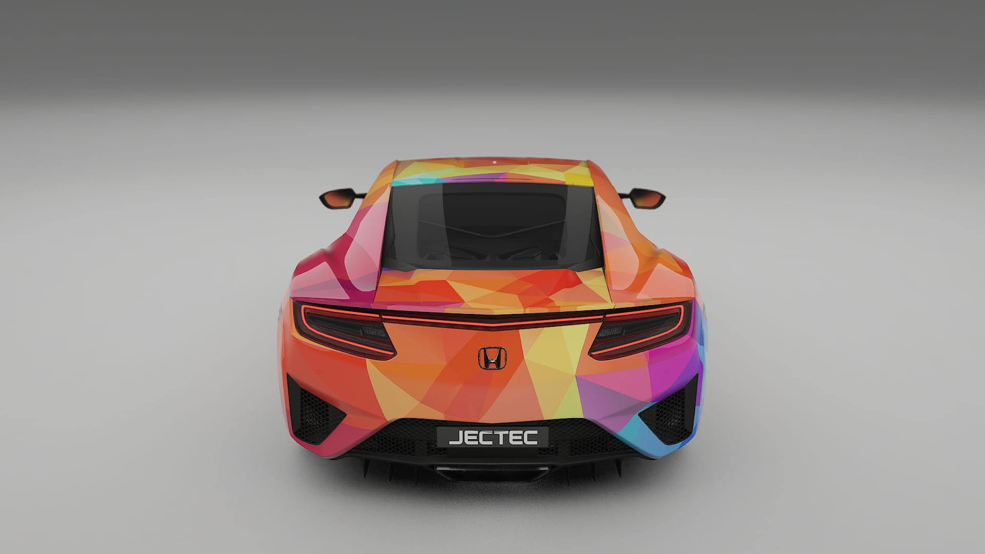 Honda NSX prefacelift pre-LCI VECTOR VIBE – Kit Wrap PPF Personalizat din Folie de Poliuretan Imprimabilă