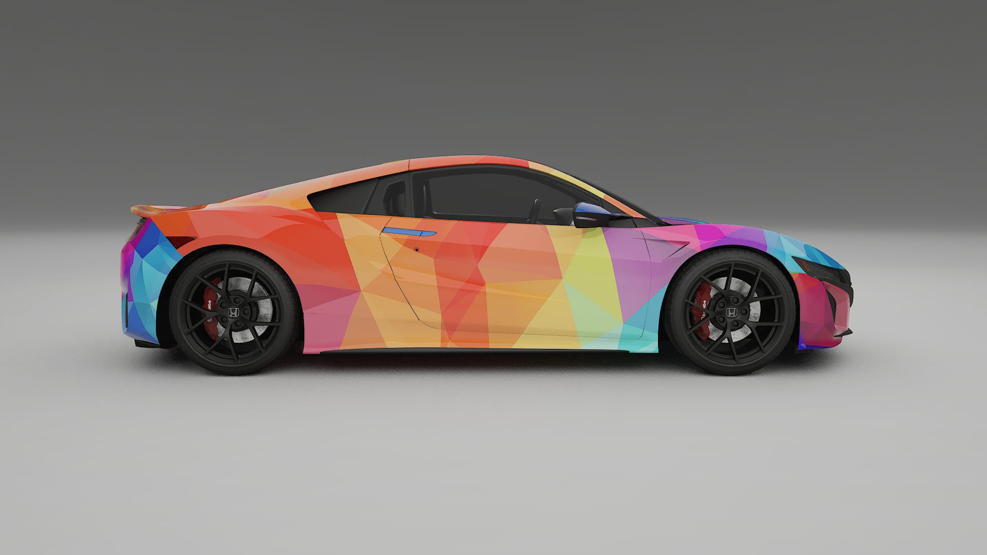 Honda NSX prefacelift pre-LCI VECTOR VIBE – Kit Wrap PPF Personalizat din Folie de Poliuretan Imprimabilă