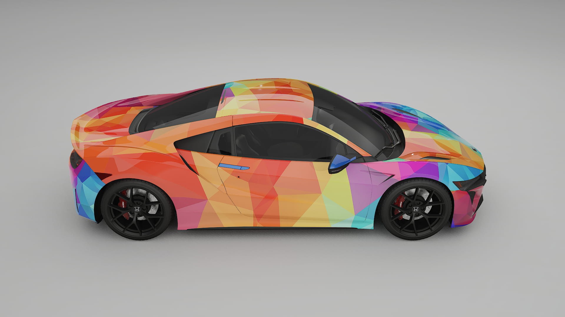 Honda NSX prefacelift pre-LCI VECTOR VIBE – Kit Wrap PPF Personalizat din Folie de Poliuretan Imprimabilă