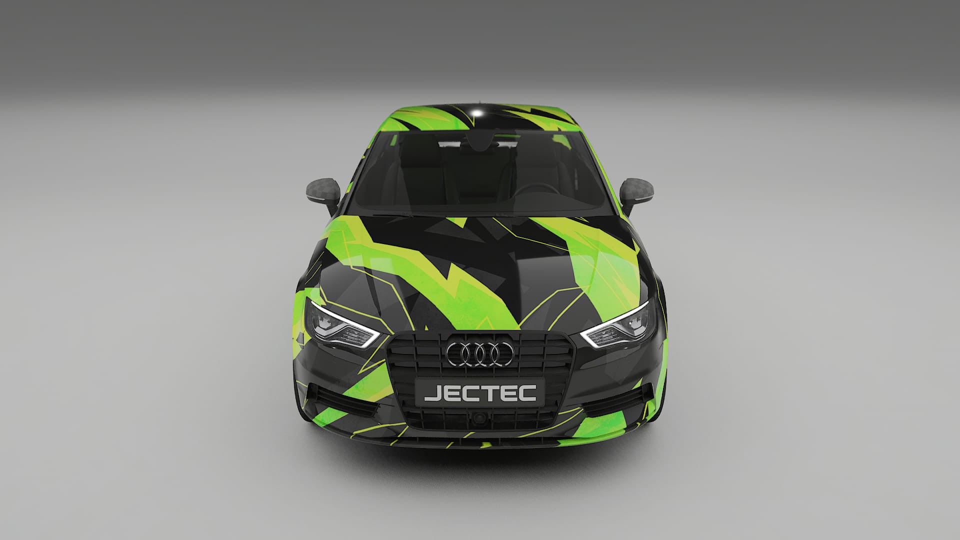 Audi A3 8V sedan prefacelift pre-LCI NINJA TURTLES – Kit Wrap PPF Personalizat din Folie de Poliuretan Imprimabilă