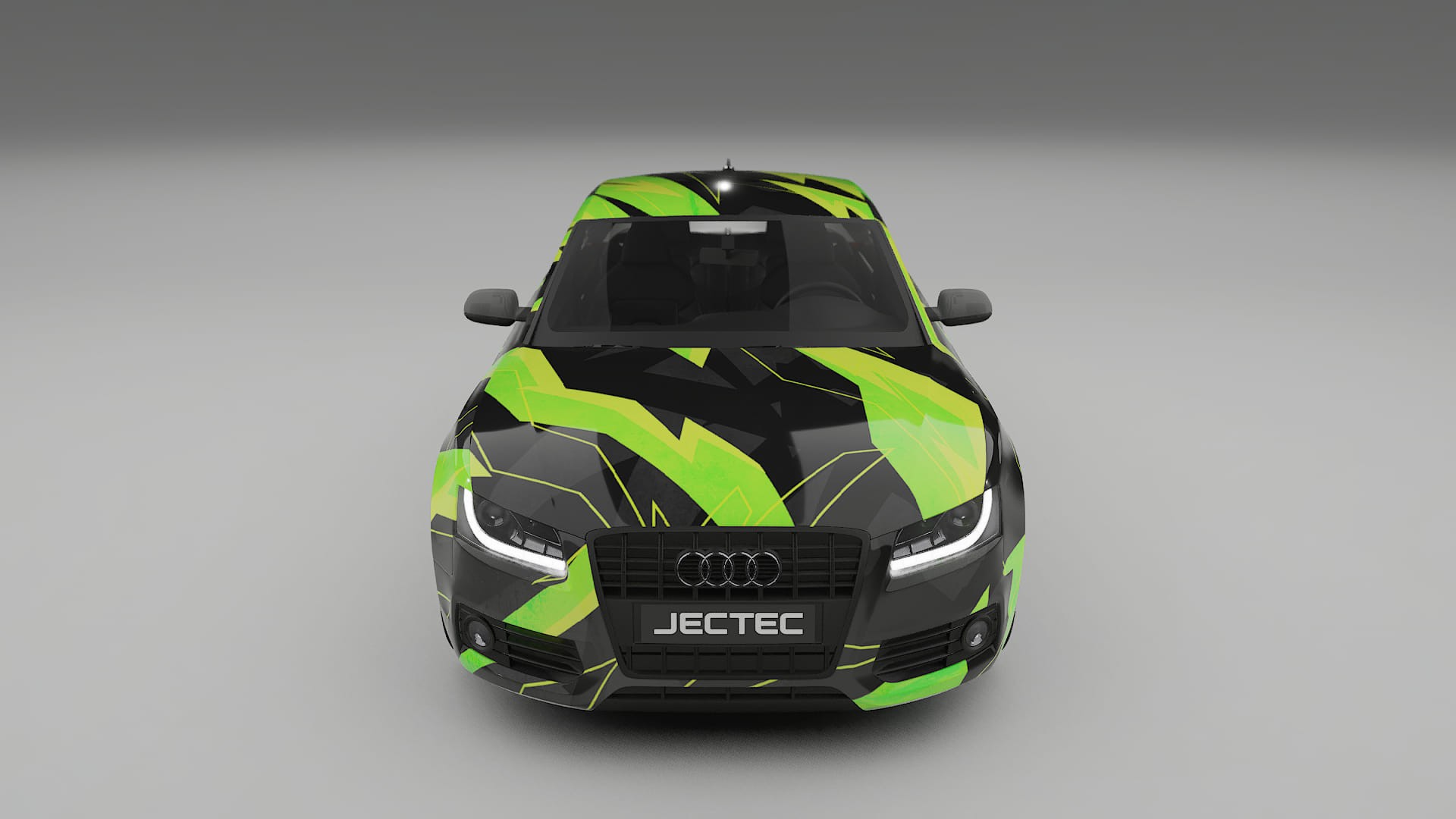 Audi A5 8T Sportback prefacelift pre-LCI NINJA TURTLES – Kit Wrap PPF Personalizat din Folie de Poliuretan Imprimabilă