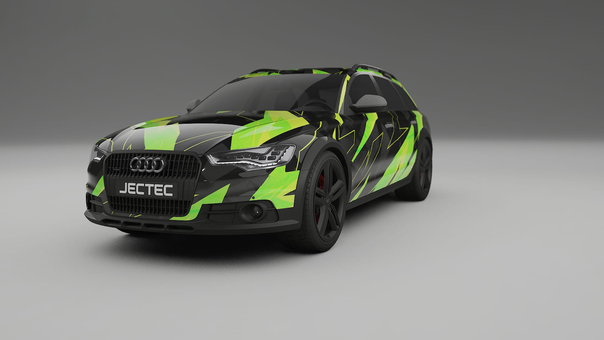 Audi A6 Allroad C7 prefacelift pre-LCI NINJA TURTLES – Kit Wrap PPF Personalizat din Folie de Poliuretan Imprimabilă