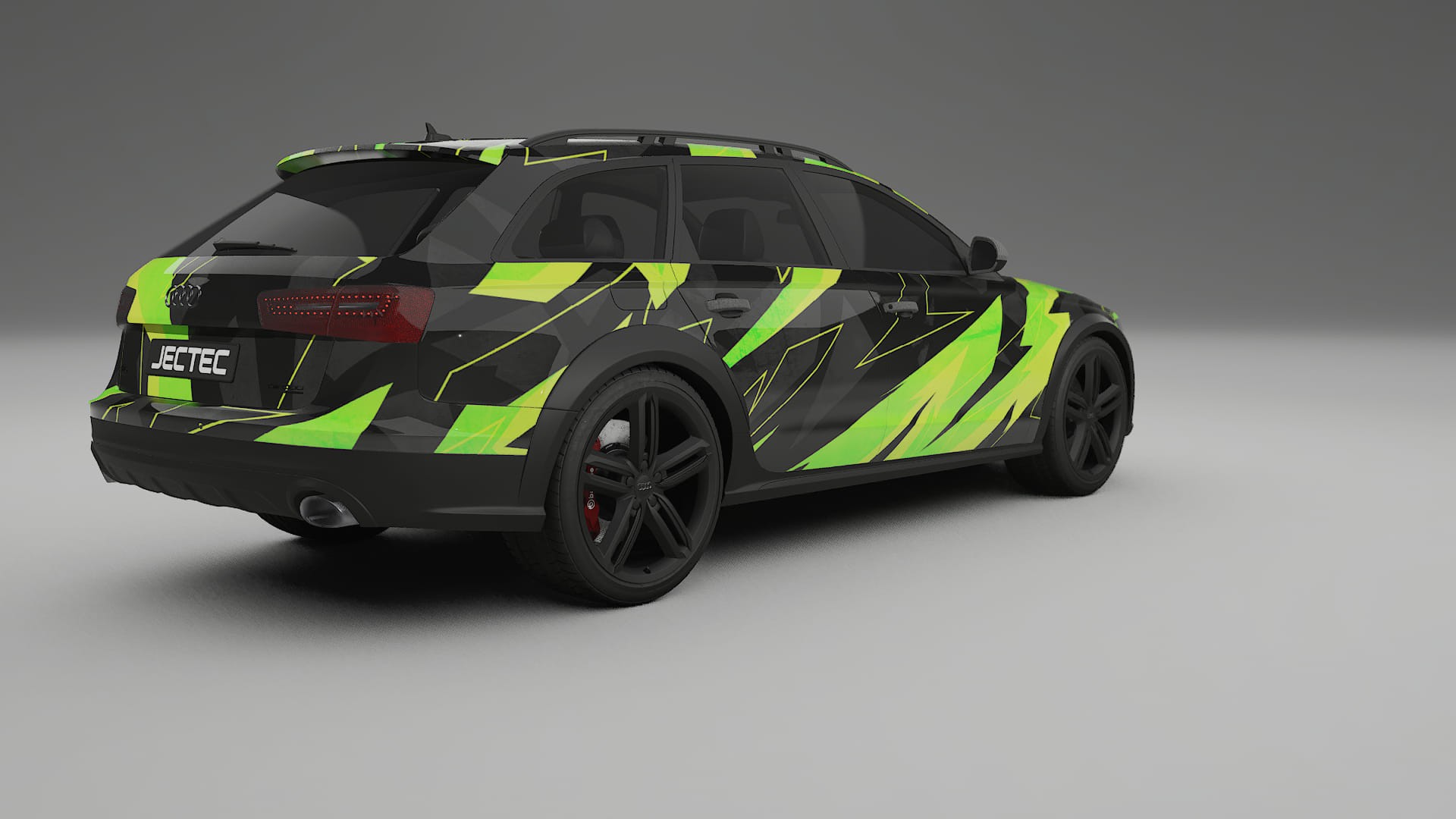 Audi A6 Allroad C7 prefacelift pre-LCI NINJA TURTLES – Kit Wrap PPF Personalizat din Folie de Poliuretan Imprimabilă
