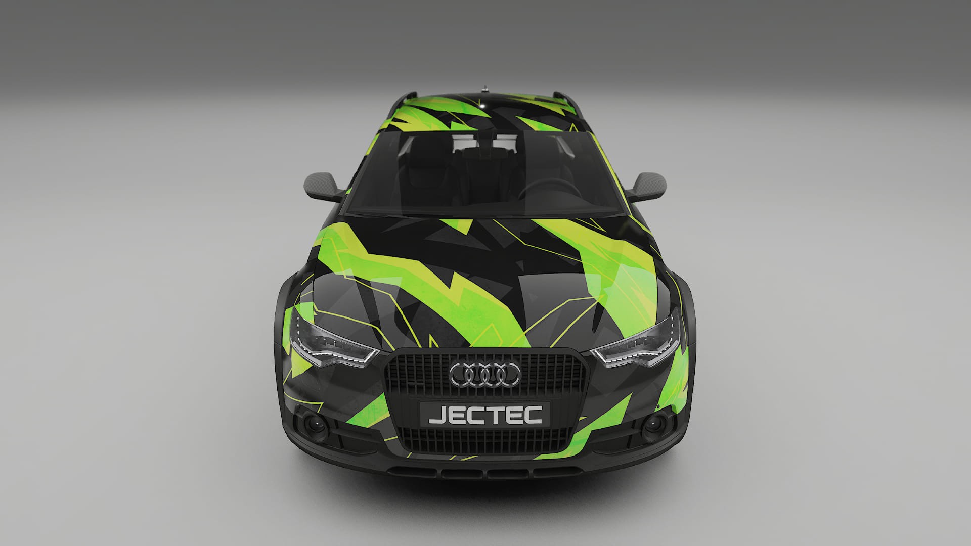 Audi A6 Allroad C7 prefacelift pre-LCI NINJA TURTLES – Kit Wrap PPF Personalizat din Folie de Poliuretan Imprimabilă