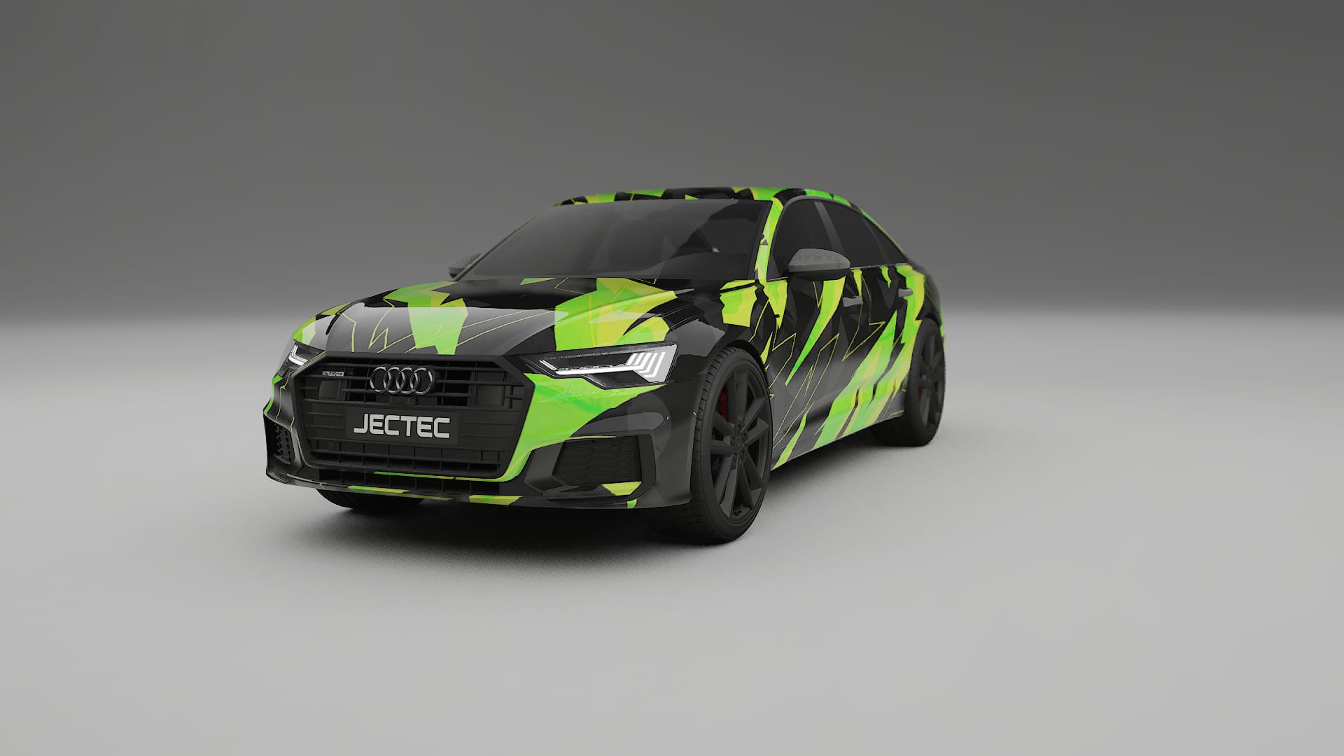 Audi A6 S-Line C8 NINJA TURTLES – Kit Wrap PPF Personalizat din Folie de Poliuretan Imprimabilă