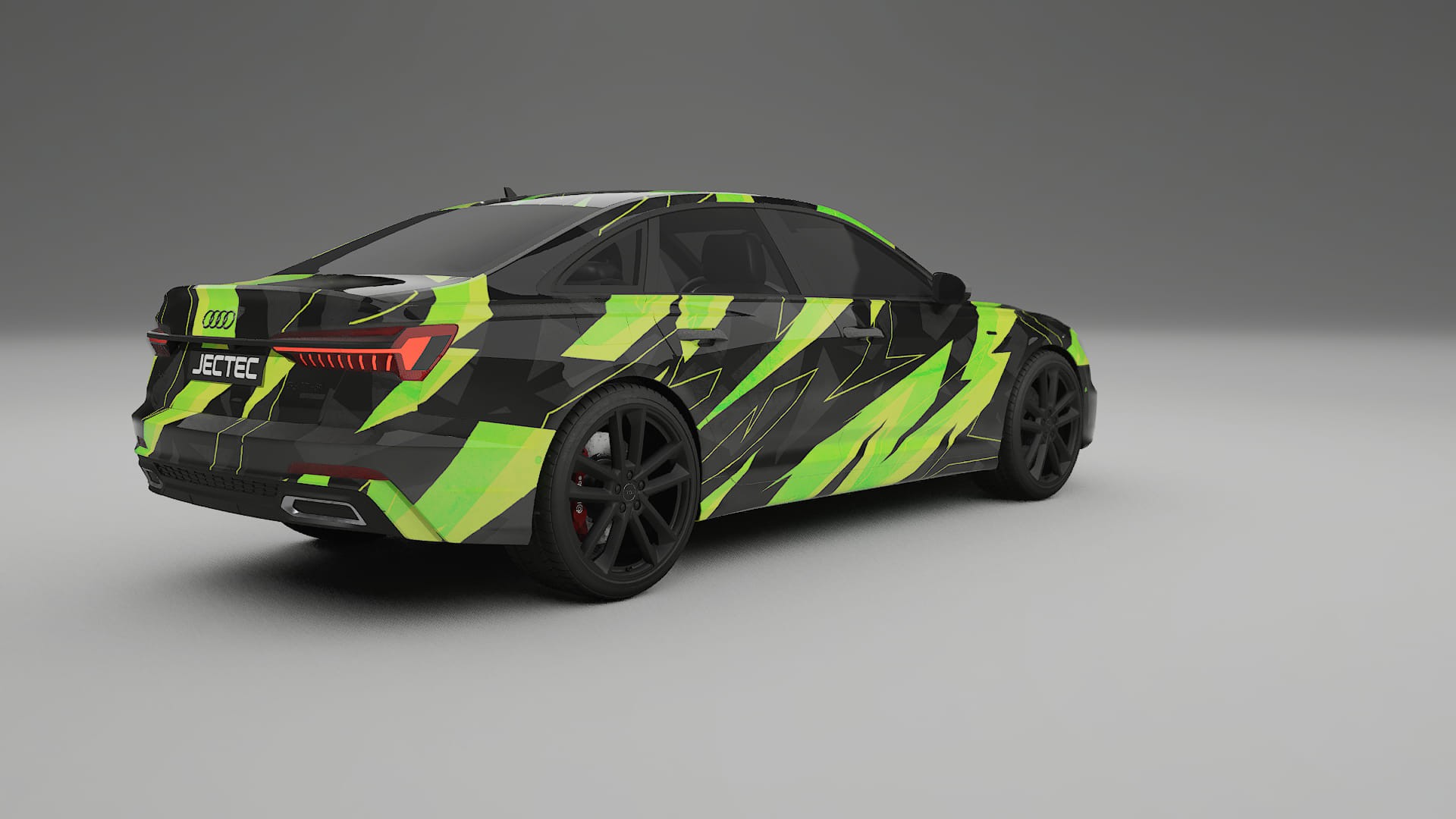 Audi A6 S-Line C8 NINJA TURTLES – Kit Wrap PPF Personalizat din Folie de Poliuretan Imprimabilă