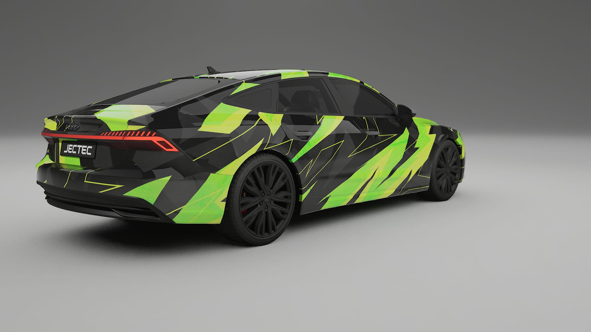 Audi A7 C8 Sportback prefacelift pre-LCI NINJA TURTLES – Kit Wrap PPF Personalizat din Folie de Poliuretan Imprimabilă