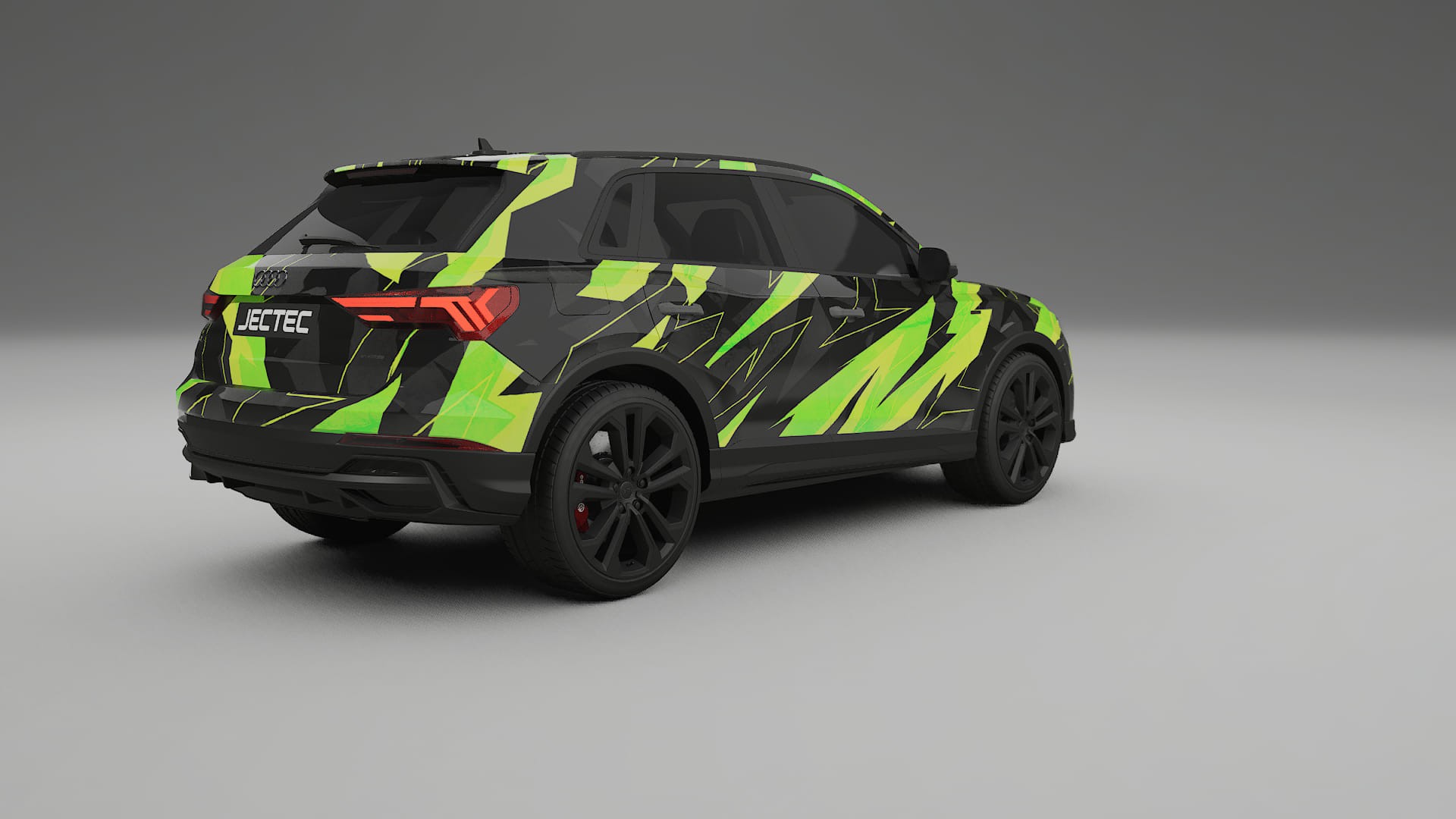 Audi Q3 S-Line F3 NINJA TURTLES – Kit Wrap PPF Personalizat din Folie de Poliuretan Imprimabilă