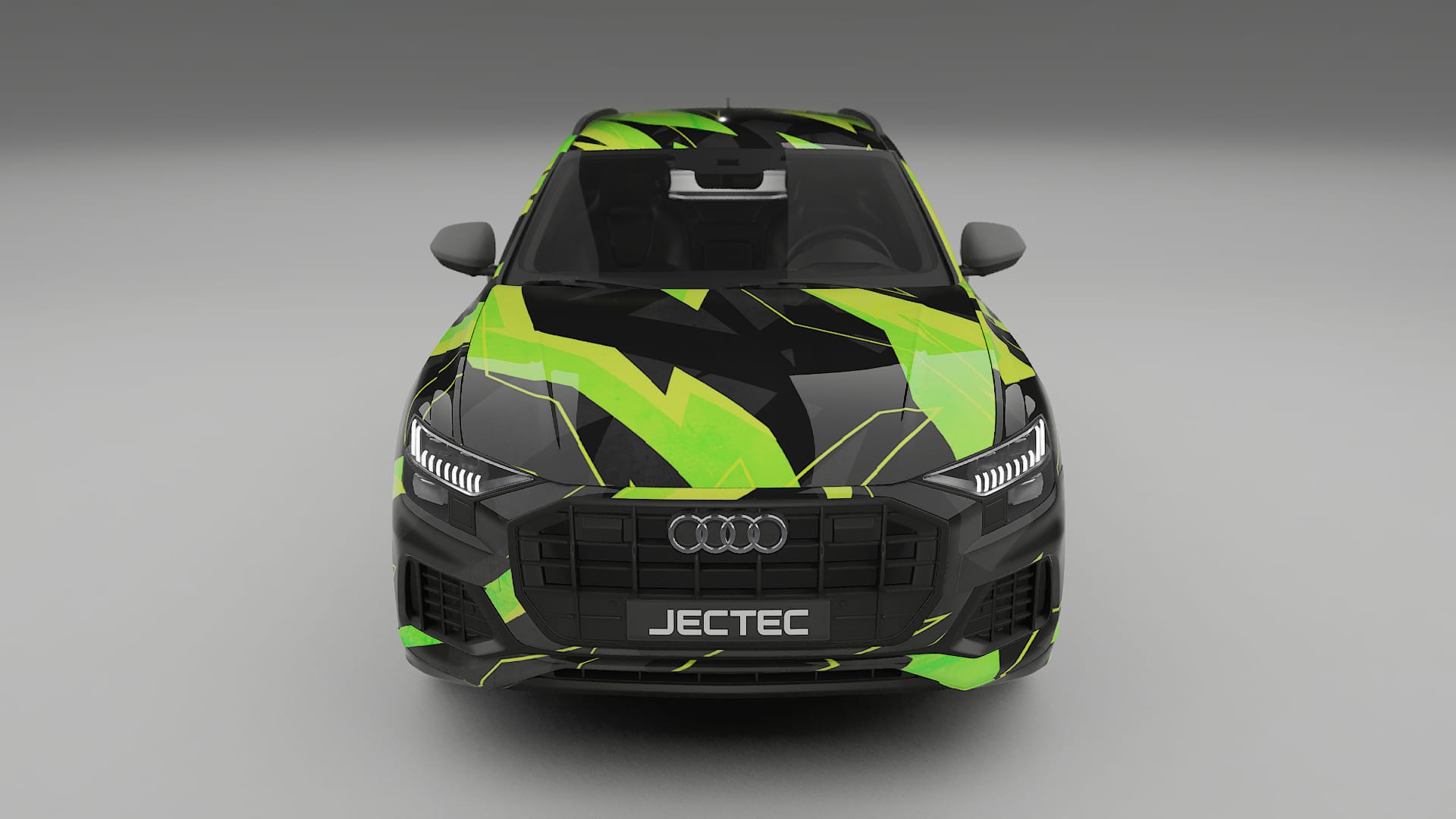 Audi Q8 F1 prefacelift pre-LCI NINJA TURTLES – Kit Wrap PPF Personalizat din Folie de Poliuretan Imprimabilă