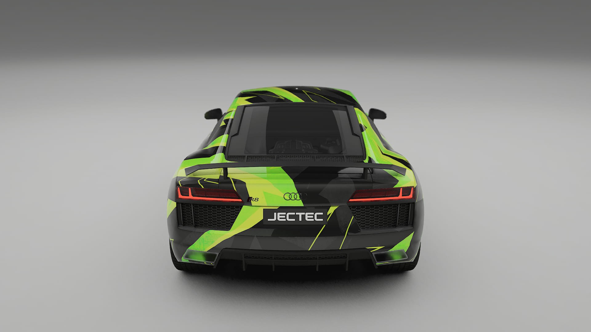 Audi R8 typ-4S prefacelift pre-LCI NINJA TURTLES – Kit Wrap PPF Personalizat din Folie de Poliuretan Imprimabilă