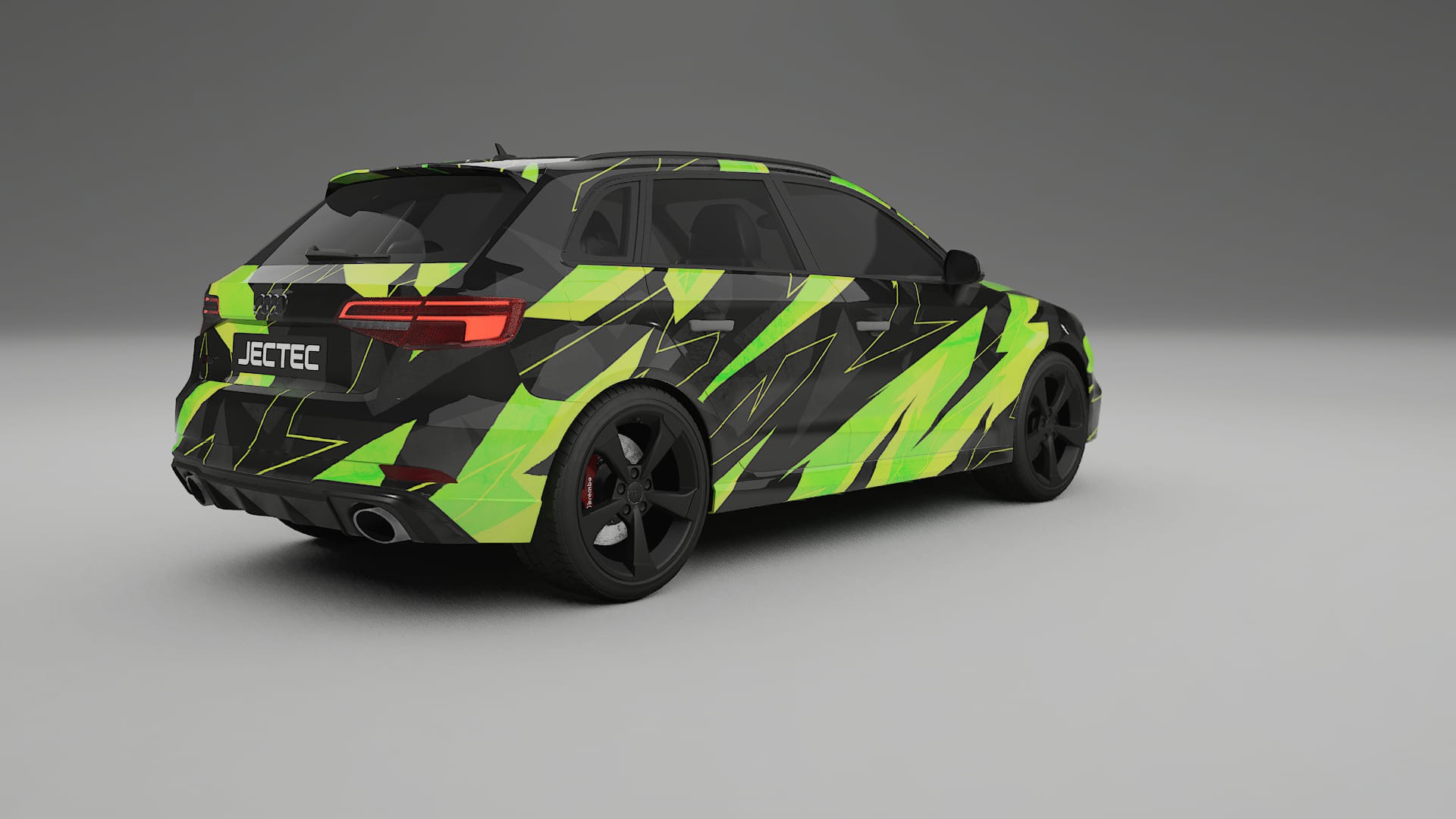 Audi RS3 Sportback 8V facelift LCI NINJA TURTLES – Kit Wrap PPF Personalizat din Folie de Poliuretan Imprimabilă