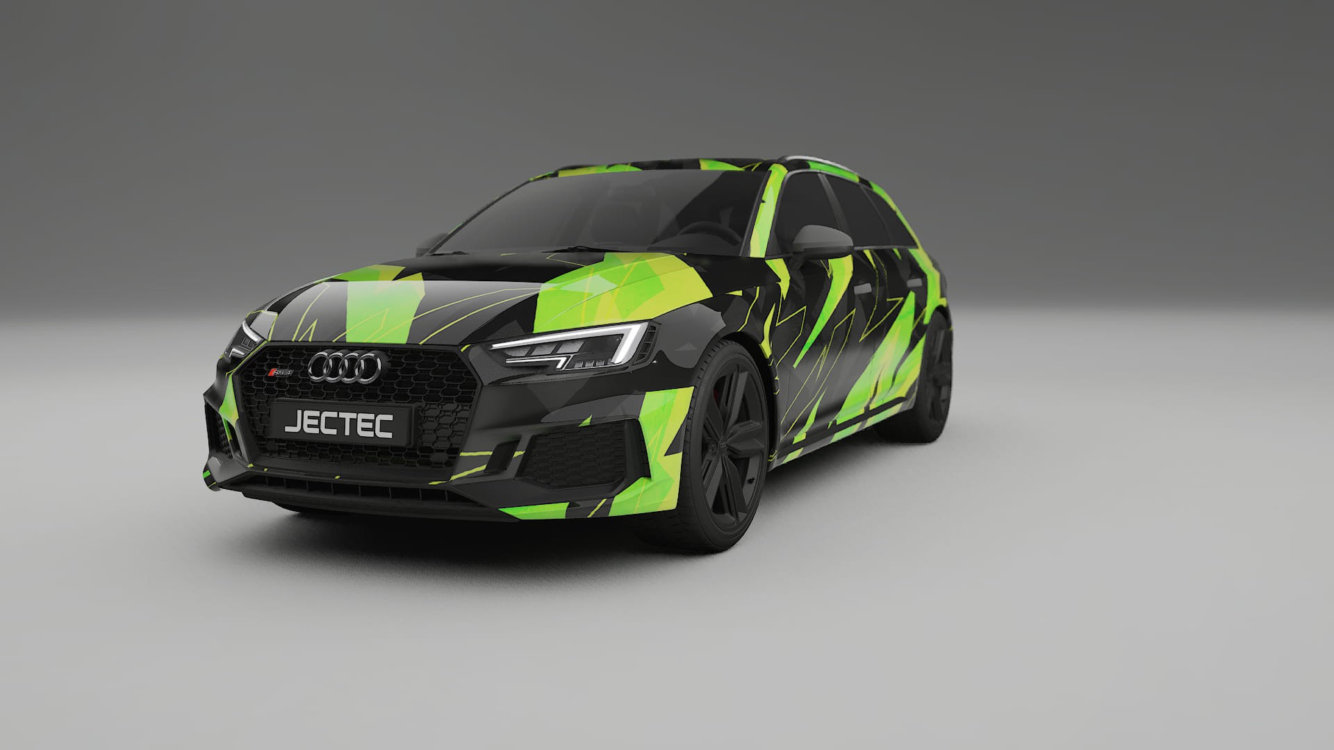 Audi RS4 Avant B9 prefacelift pre-LCI NINJA TURTLES – Kit Wrap PPF Personalizat din Folie de Poliuretan Imprimabilă