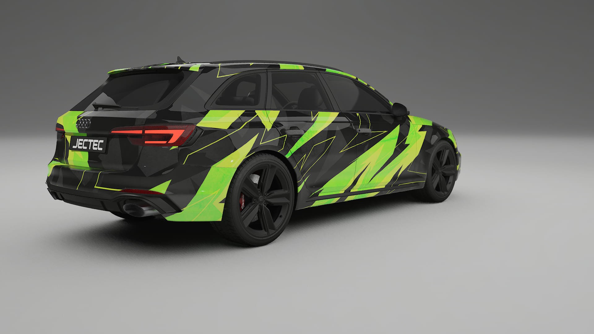 Audi RS4 Avant B9 prefacelift pre-LCI NINJA TURTLES – Kit Wrap PPF Personalizat din Folie de Poliuretan Imprimabilă