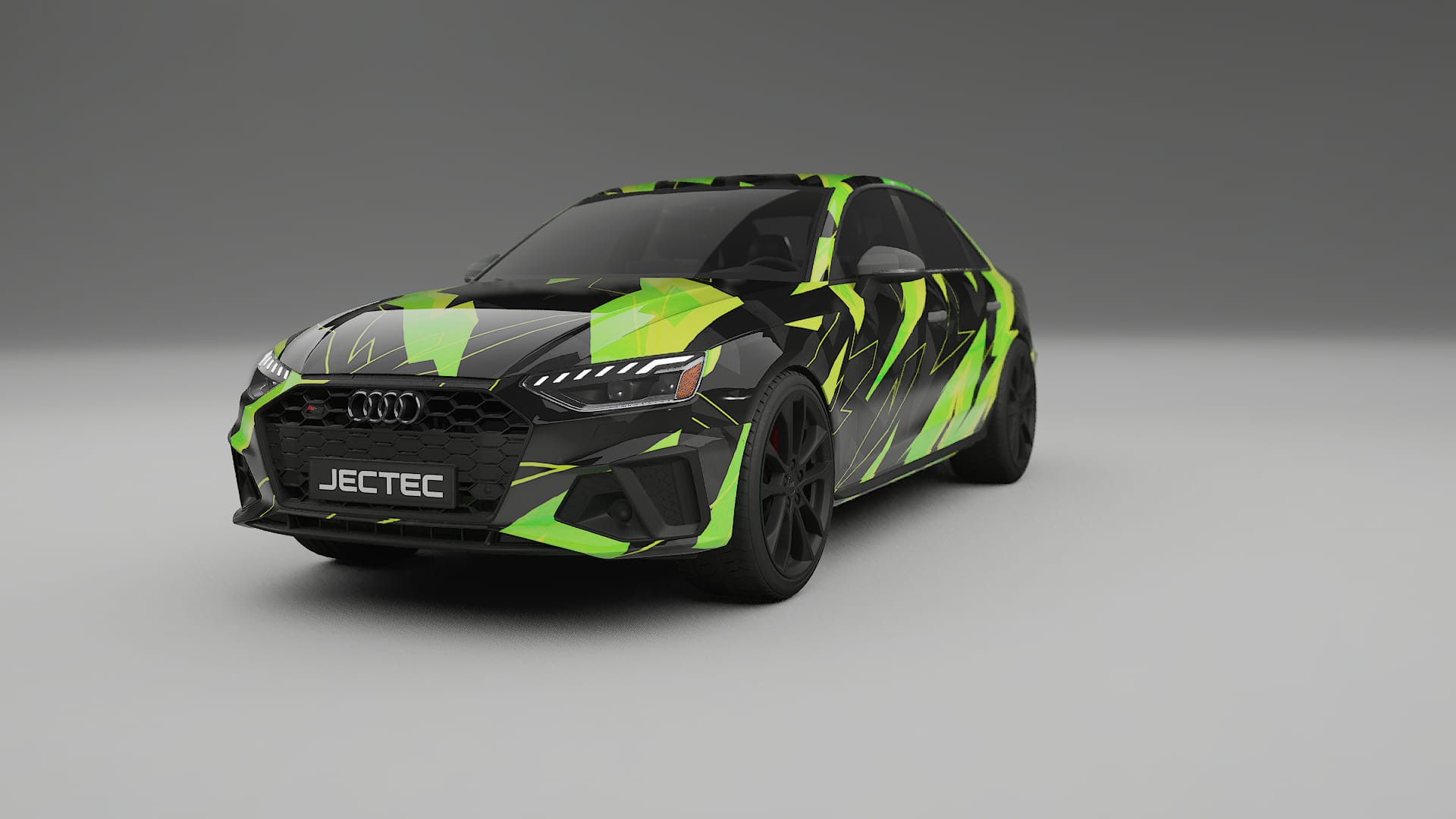 Audi S4 Sedan B9 facelift LCI NINJA TURTLES – Kit Wrap PPF Personalizat din Folie de Poliuretan Imprimabilă