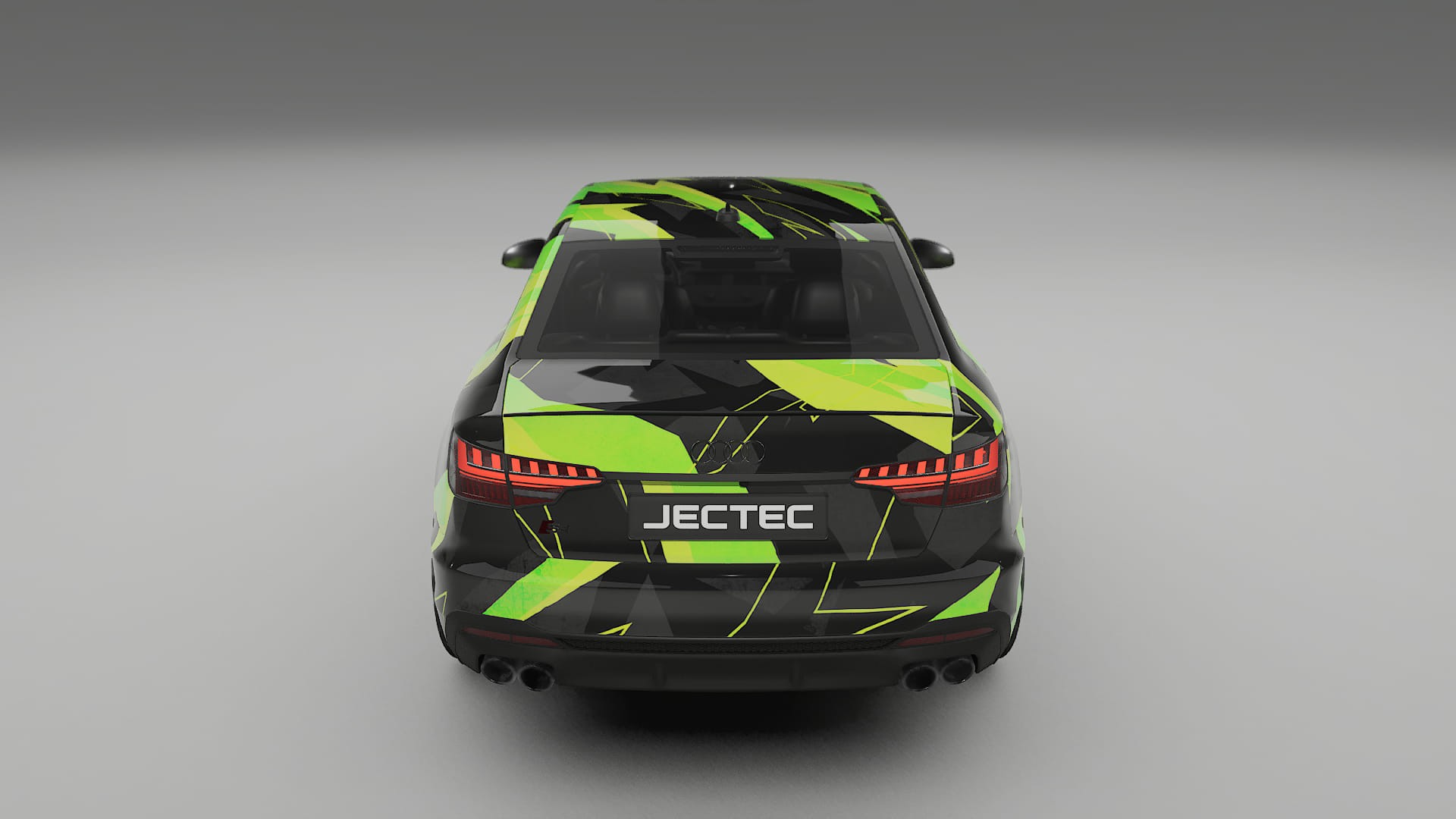 Audi S4 Sedan B9 facelift LCI NINJA TURTLES – Kit Wrap PPF Personalizat din Folie de Poliuretan Imprimabilă