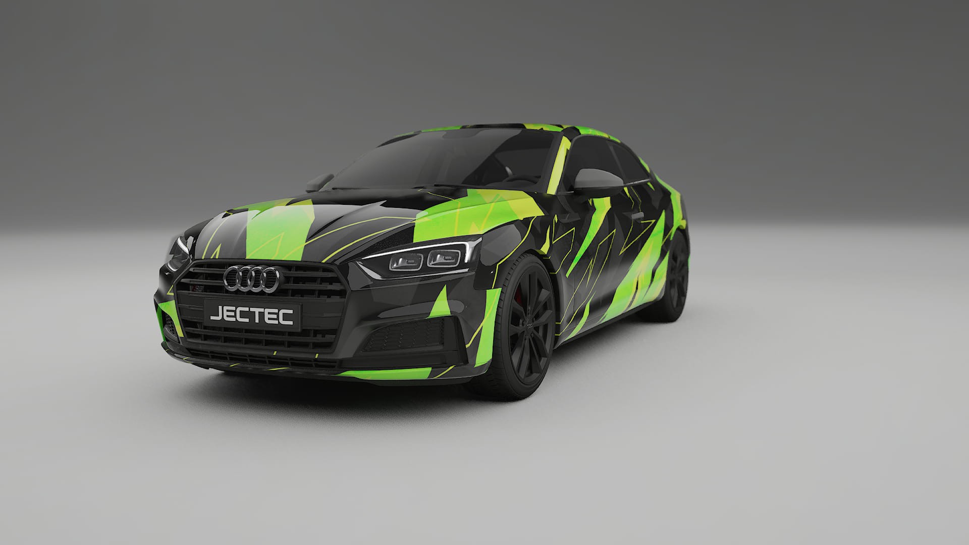 Audi S5 B9 prefacelift pre-LCI NINJA TURTLES – Kit Wrap PPF Personalizat din Folie de Poliuretan Imprimabilă