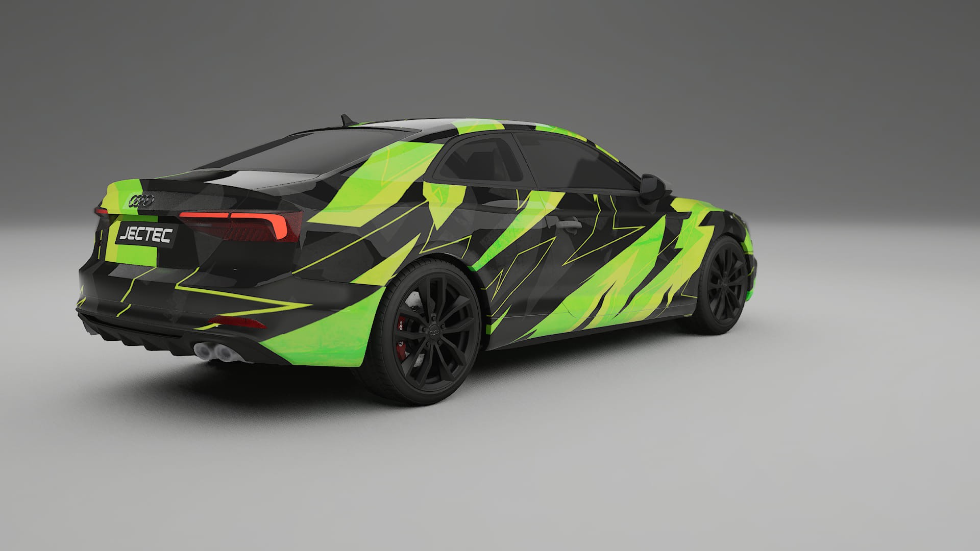 Audi S5 B9 prefacelift pre-LCI NINJA TURTLES – Kit Wrap PPF Personalizat din Folie de Poliuretan Imprimabilă