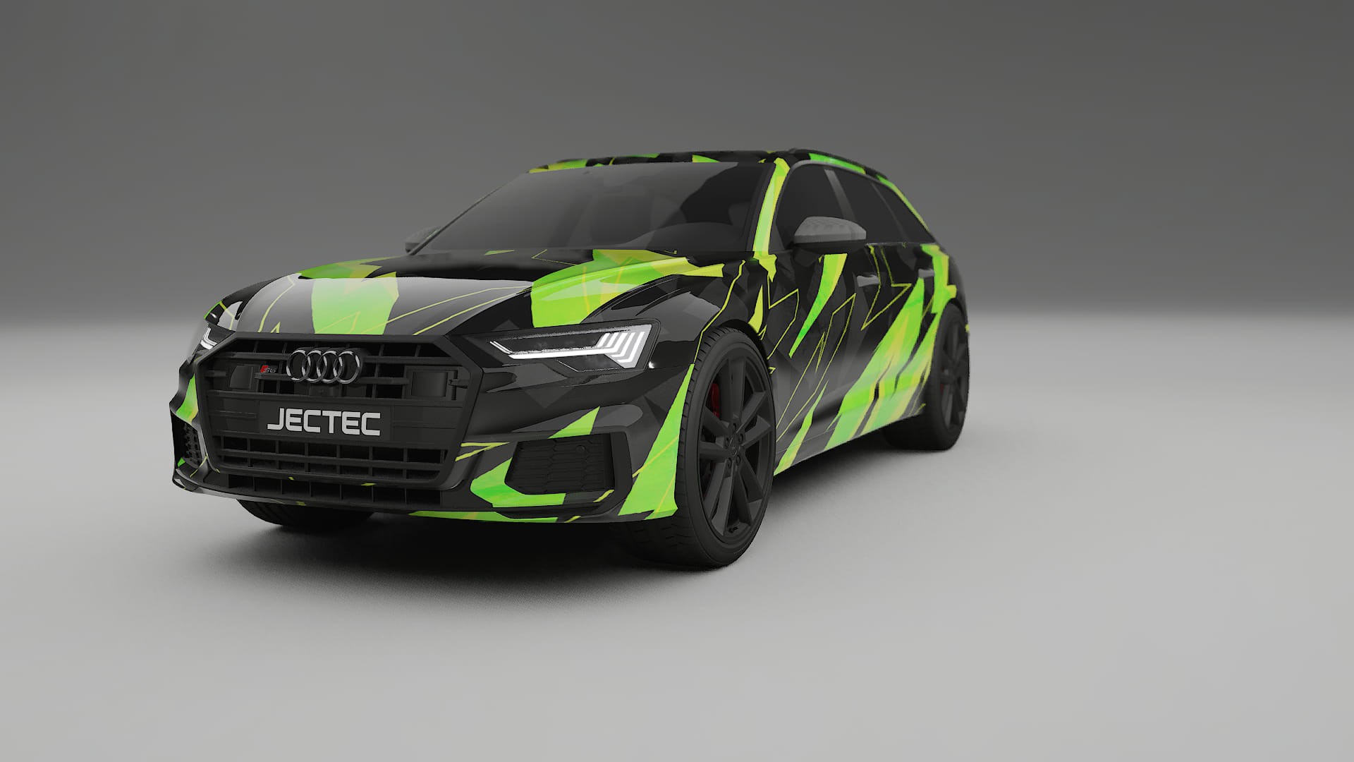 Audi S6 Avant prefacelift pre-LCI C8 NINJA TURTLES – Kit Wrap PPF Personalizat din Folie de Poliuretan Imprimabilă