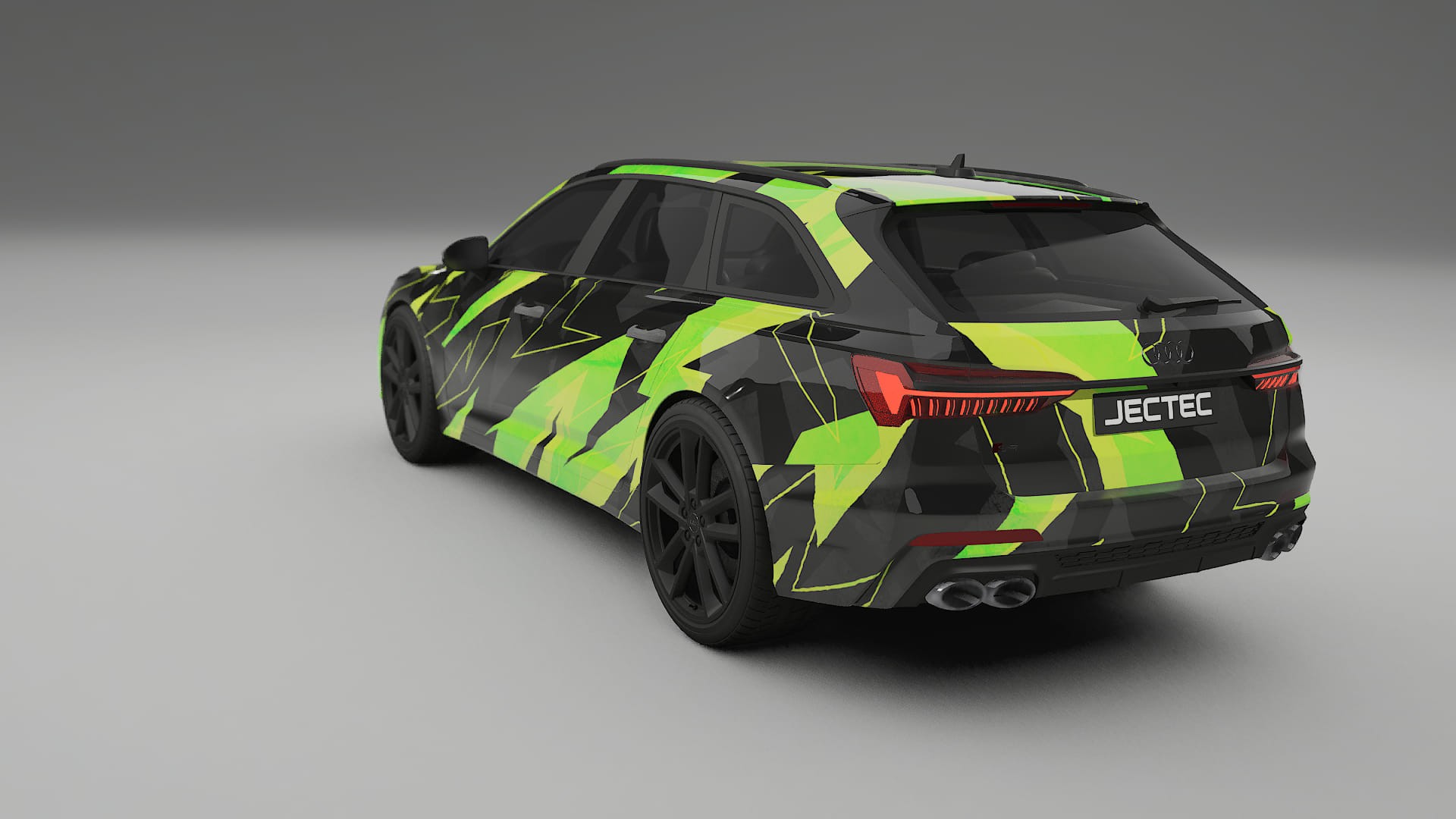 Audi S6 Avant prefacelift pre-LCI C8 NINJA TURTLES – Kit Wrap PPF Personalizat din Folie de Poliuretan Imprimabilă