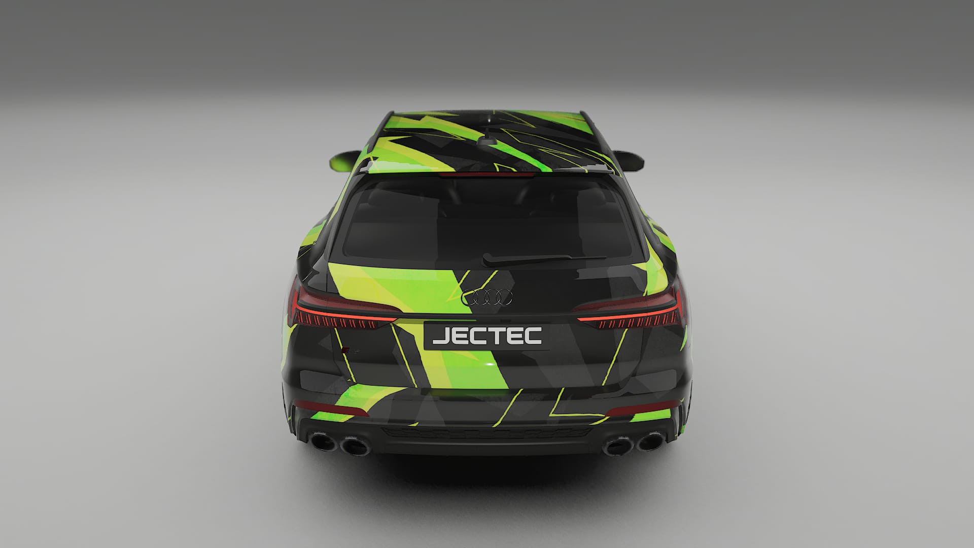 Audi S6 Avant prefacelift pre-LCI C8 NINJA TURTLES – Kit Wrap PPF Personalizat din Folie de Poliuretan Imprimabilă