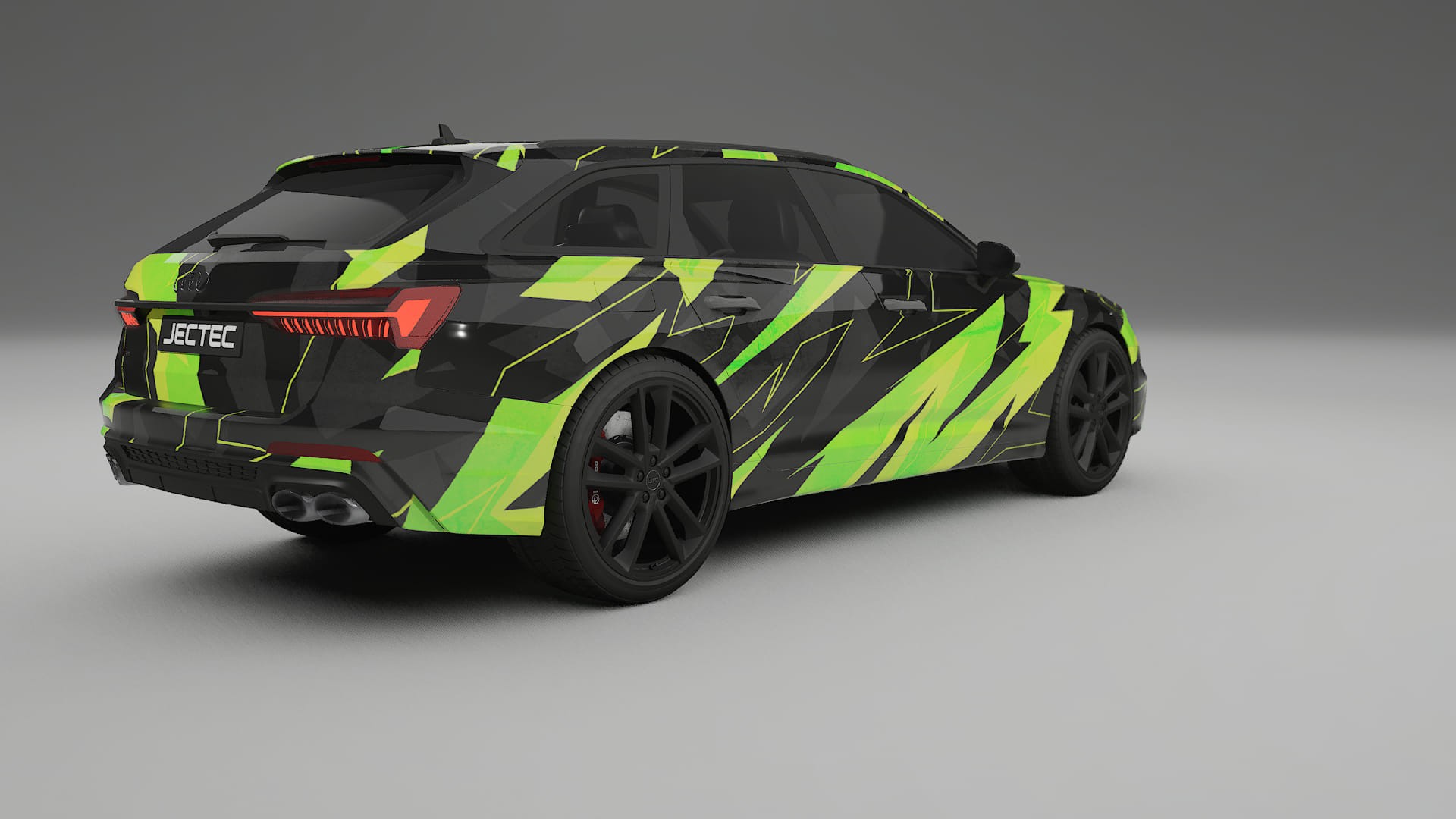 Audi S6 Avant prefacelift pre-LCI C8 NINJA TURTLES – Kit Wrap PPF Personalizat din Folie de Poliuretan Imprimabilă