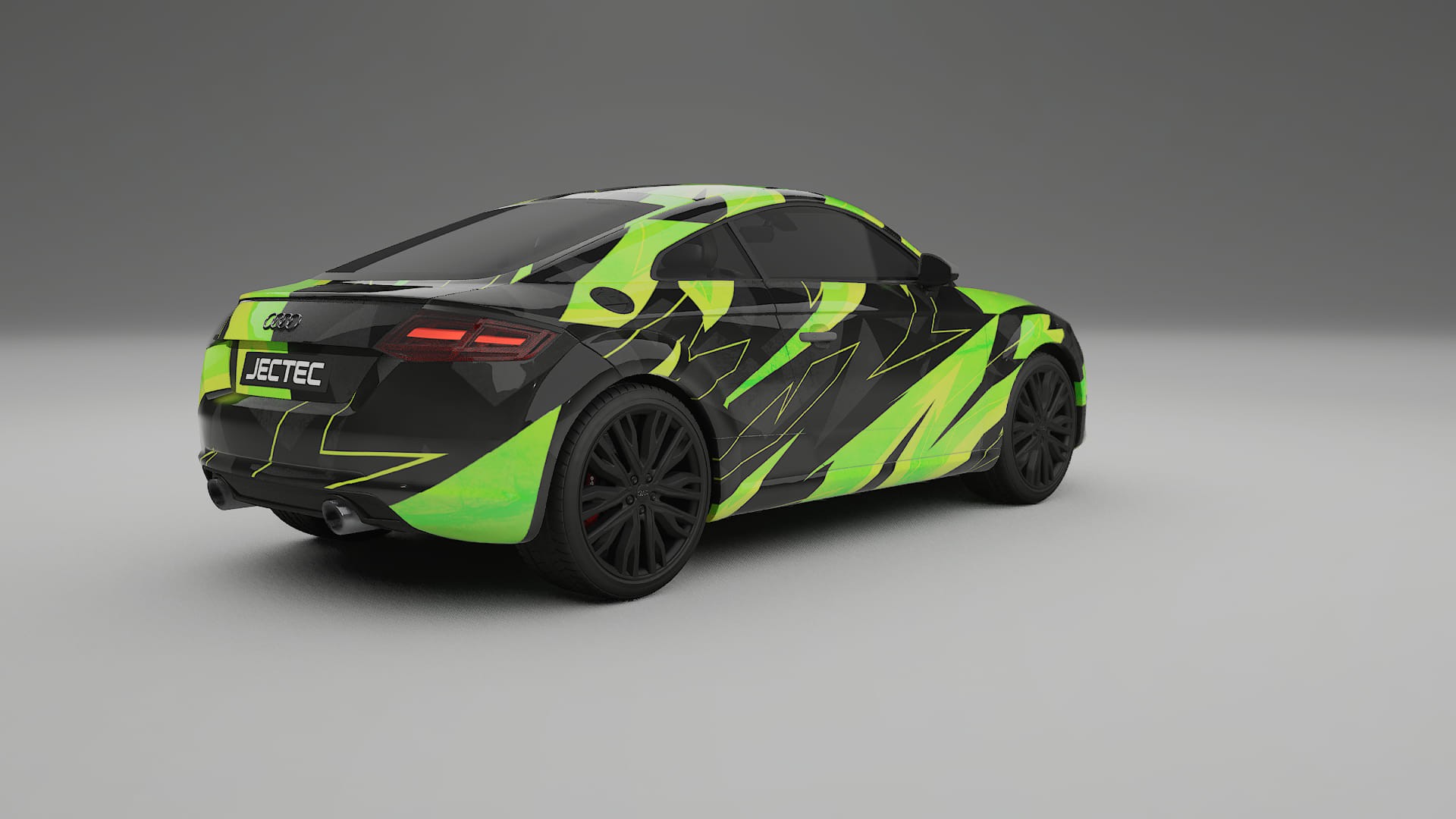Audi TT Coupe 8S prefacelift pre-LCI NINJA TURTLES – Kit Wrap PPF Personalizat din Folie de Poliuretan Imprimabilă