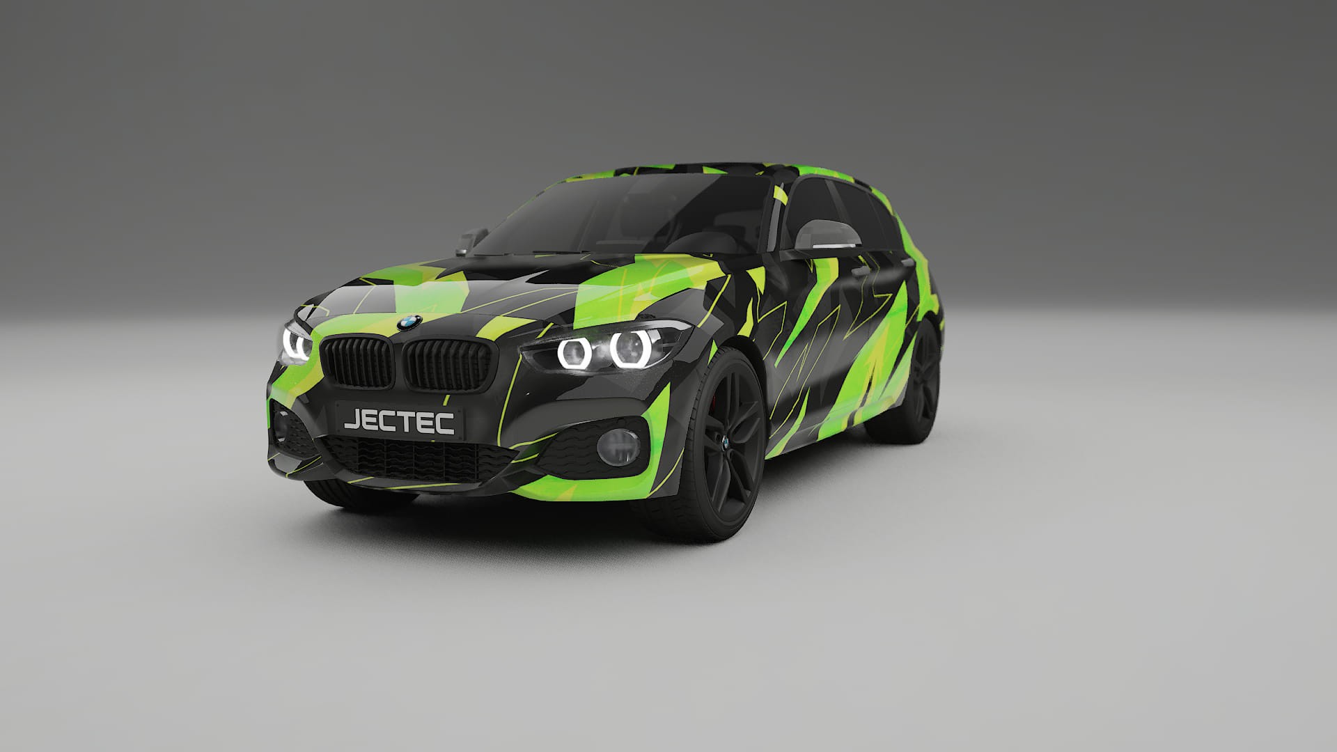 BMW 1 F20 facelift LCI NINJA TURTLES – Kit Wrap PPF Personalizat din Folie de Poliuretan Imprimabilă